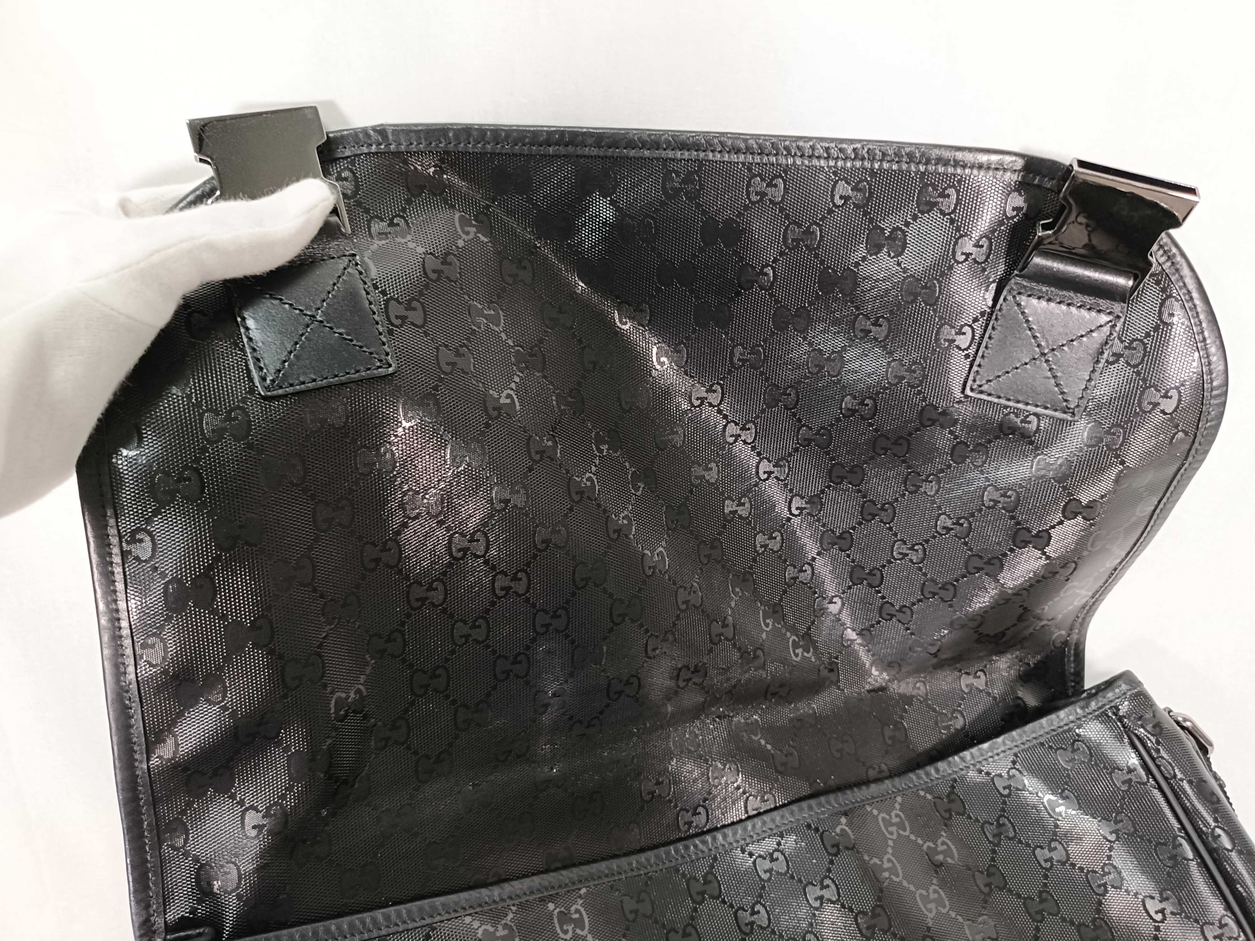 GG Imprime 201725 Crossbody Black Shoulder Bag — view 11