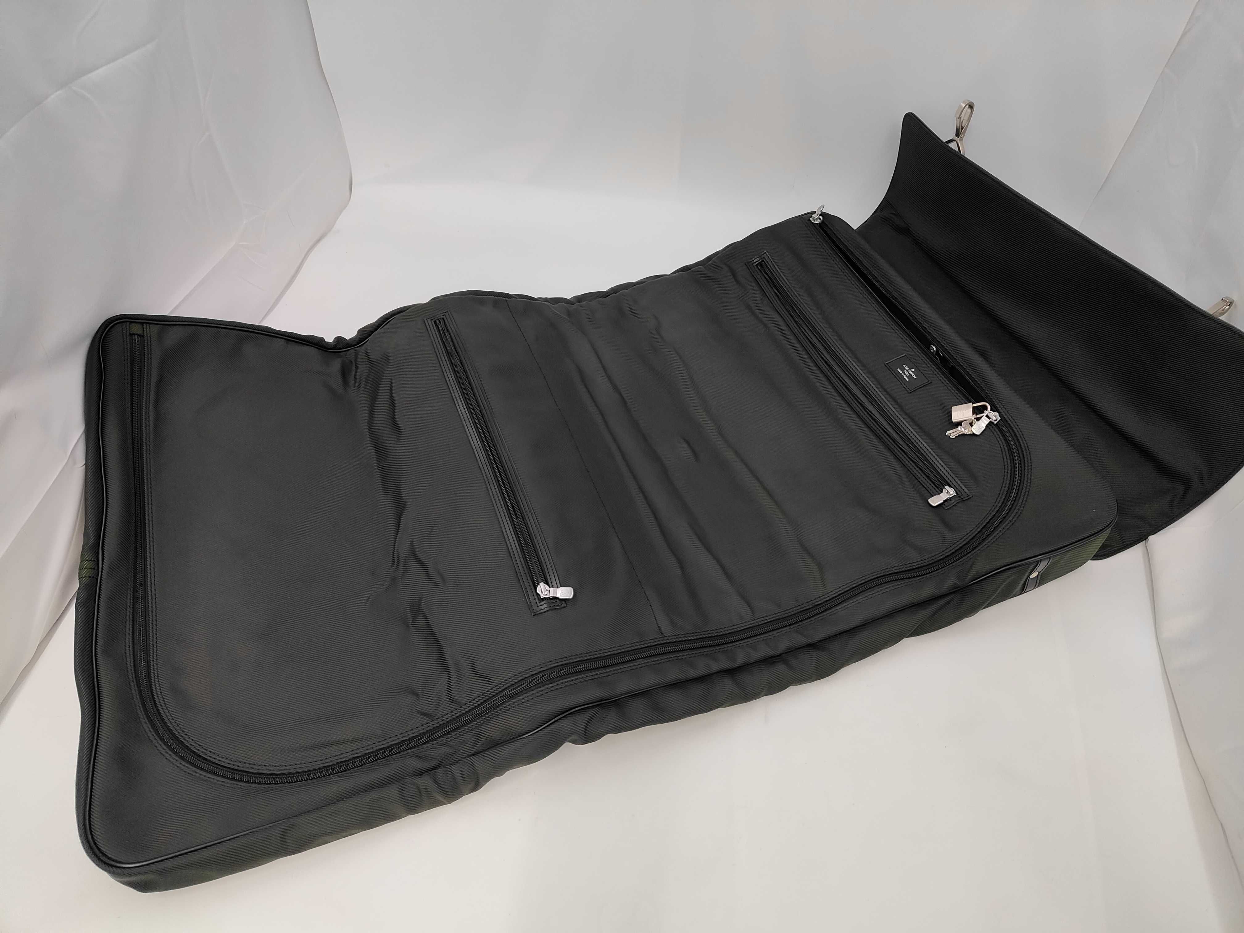 Taiga Leather Garment Bag (Handbag) — view 10