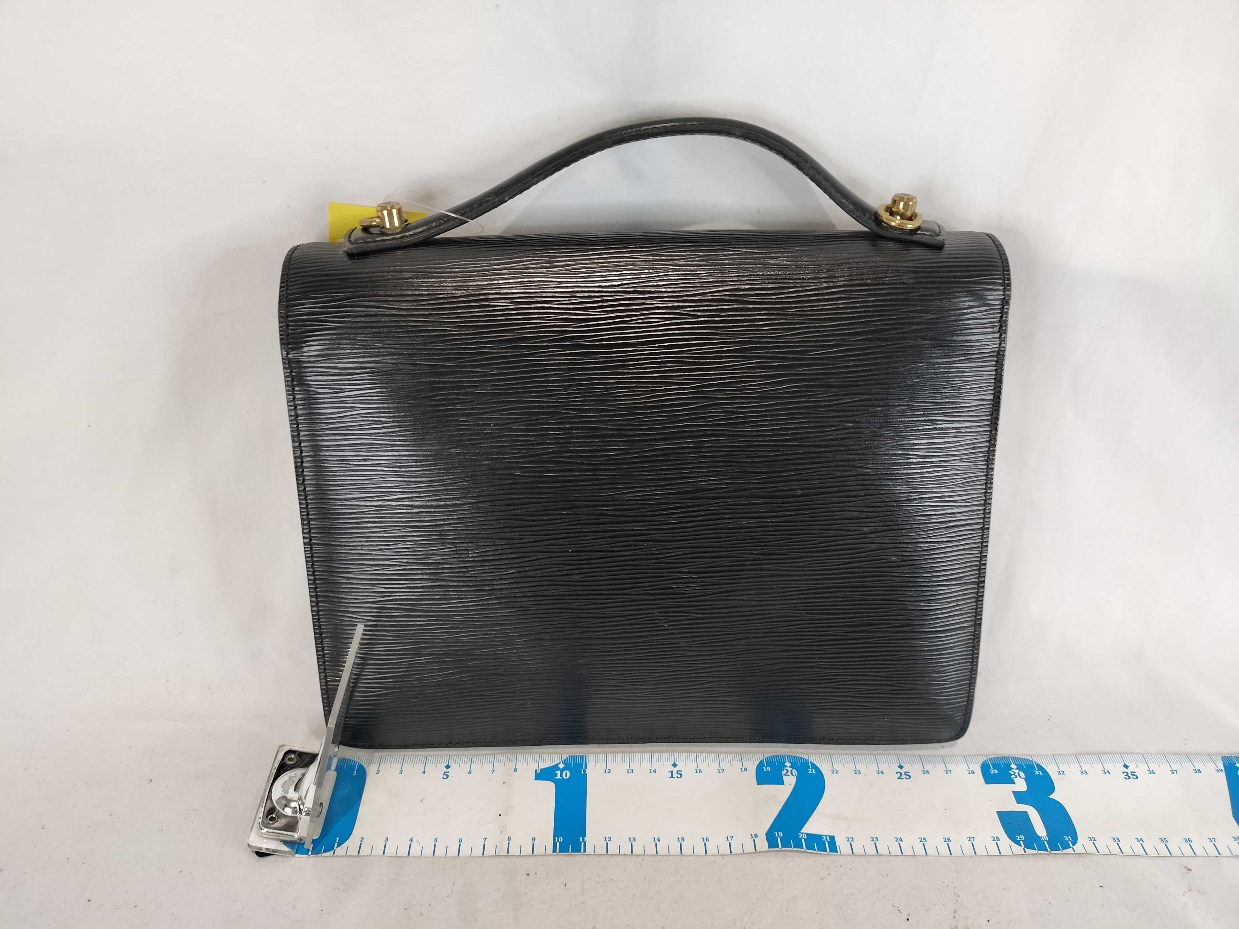 Epi Monceau Noir Handbag — view 3