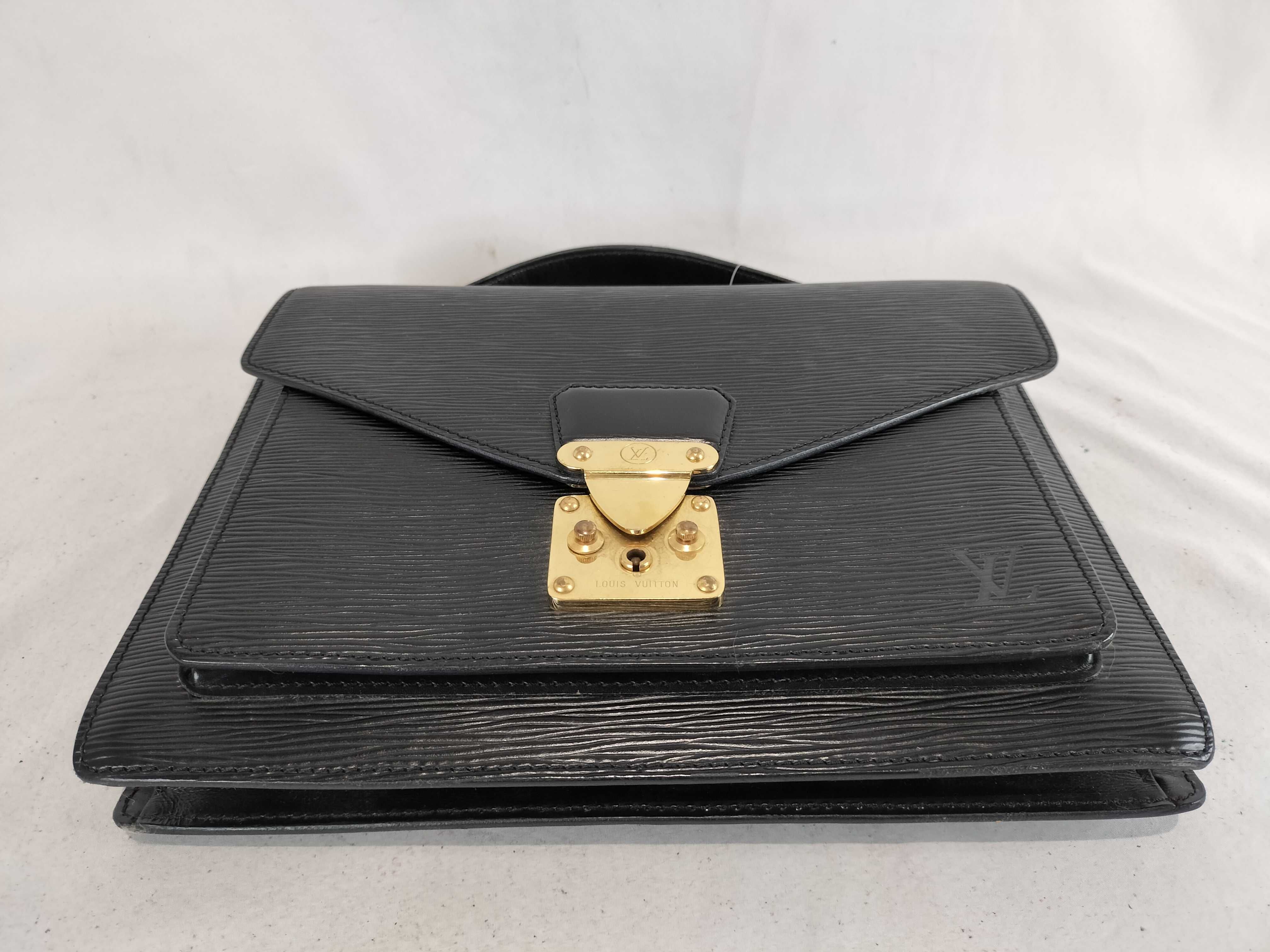 Epi Monceau Noir Handbag — view 8