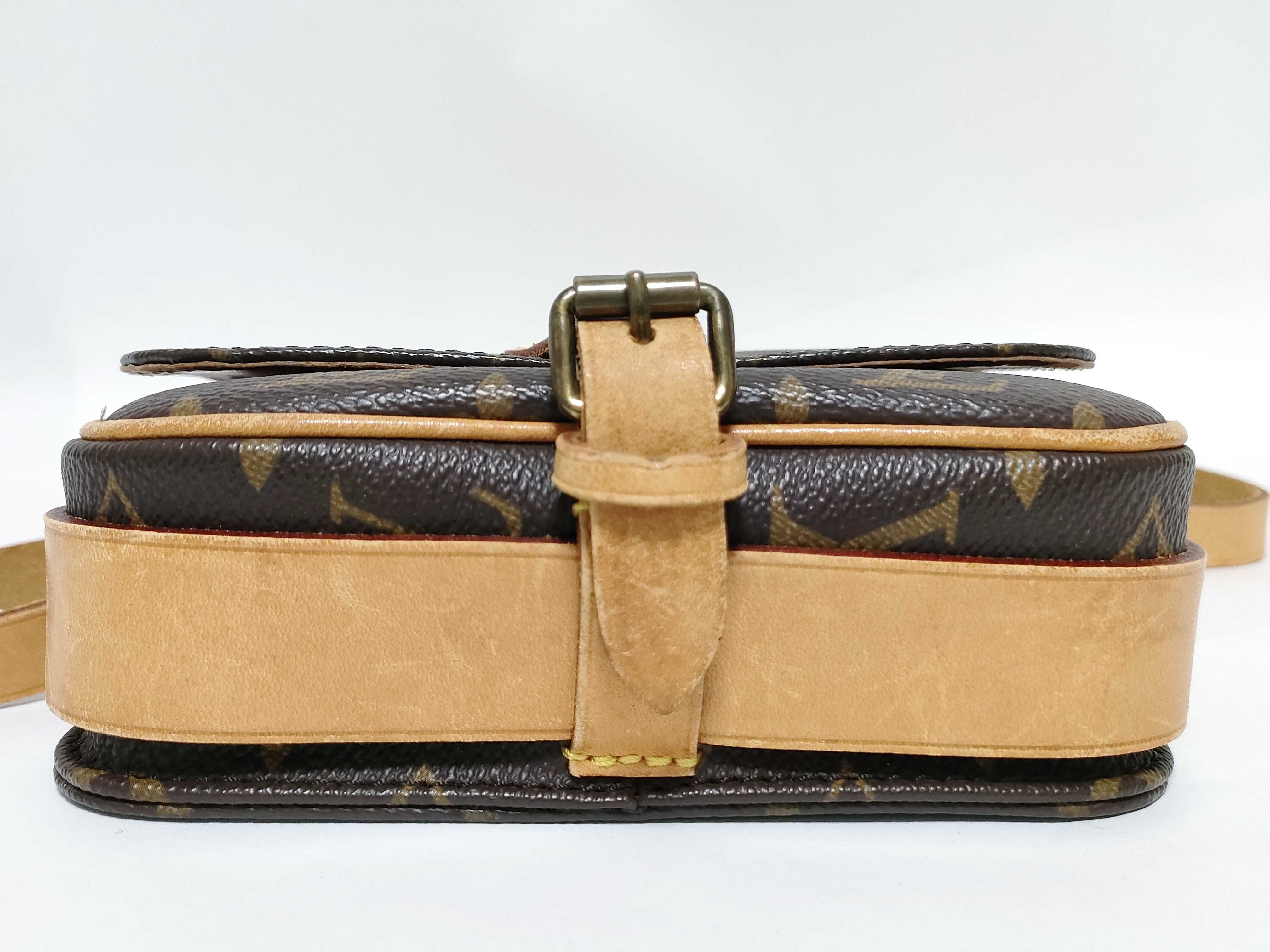Monogram LV Cartouchiere PM Monogram M51254 872SL Brown Shoulder Bag — view 7