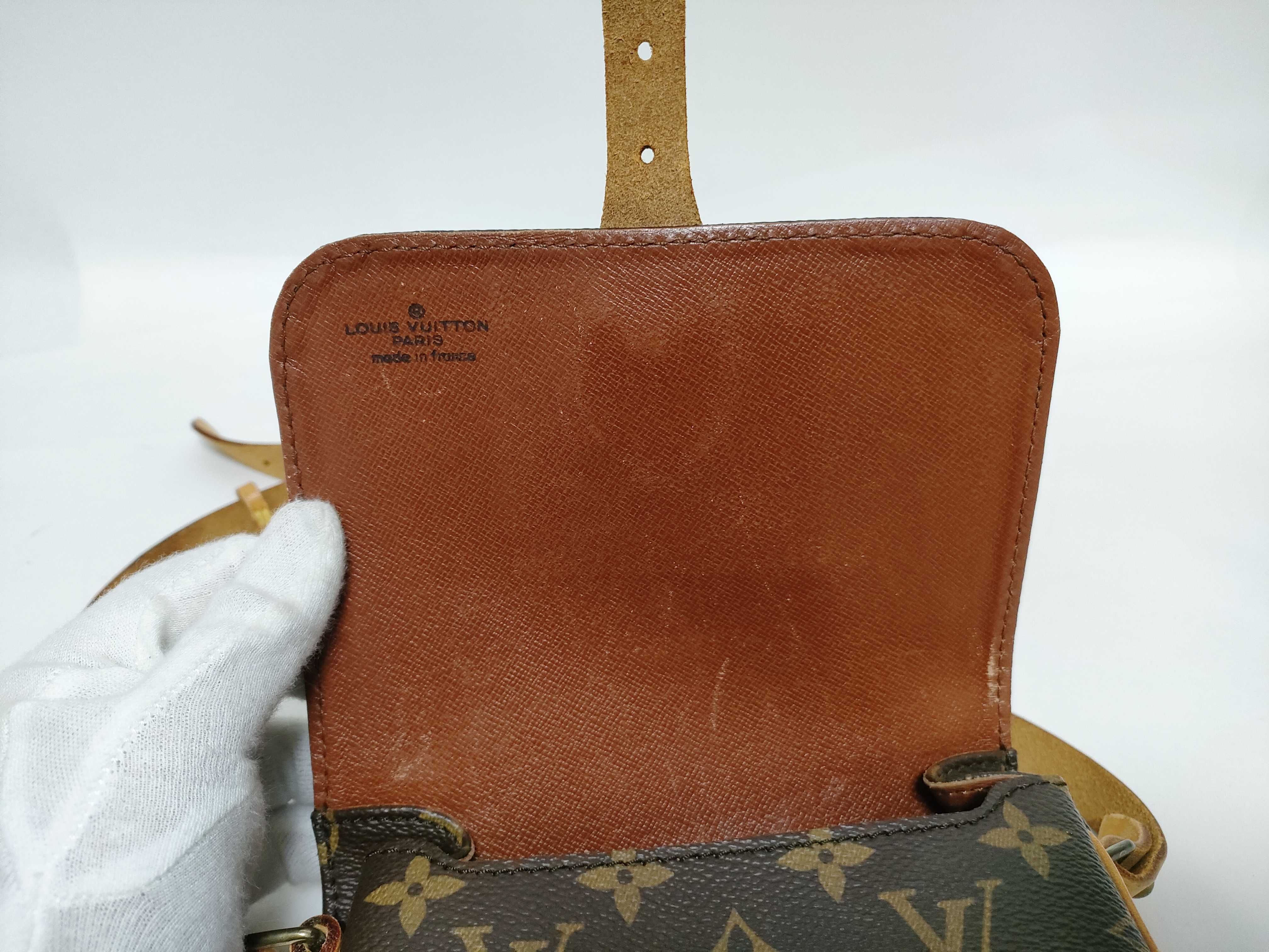 Monogram LV Cartouchiere PM Monogram M51254 872SL Brown Shoulder Bag — view 8
