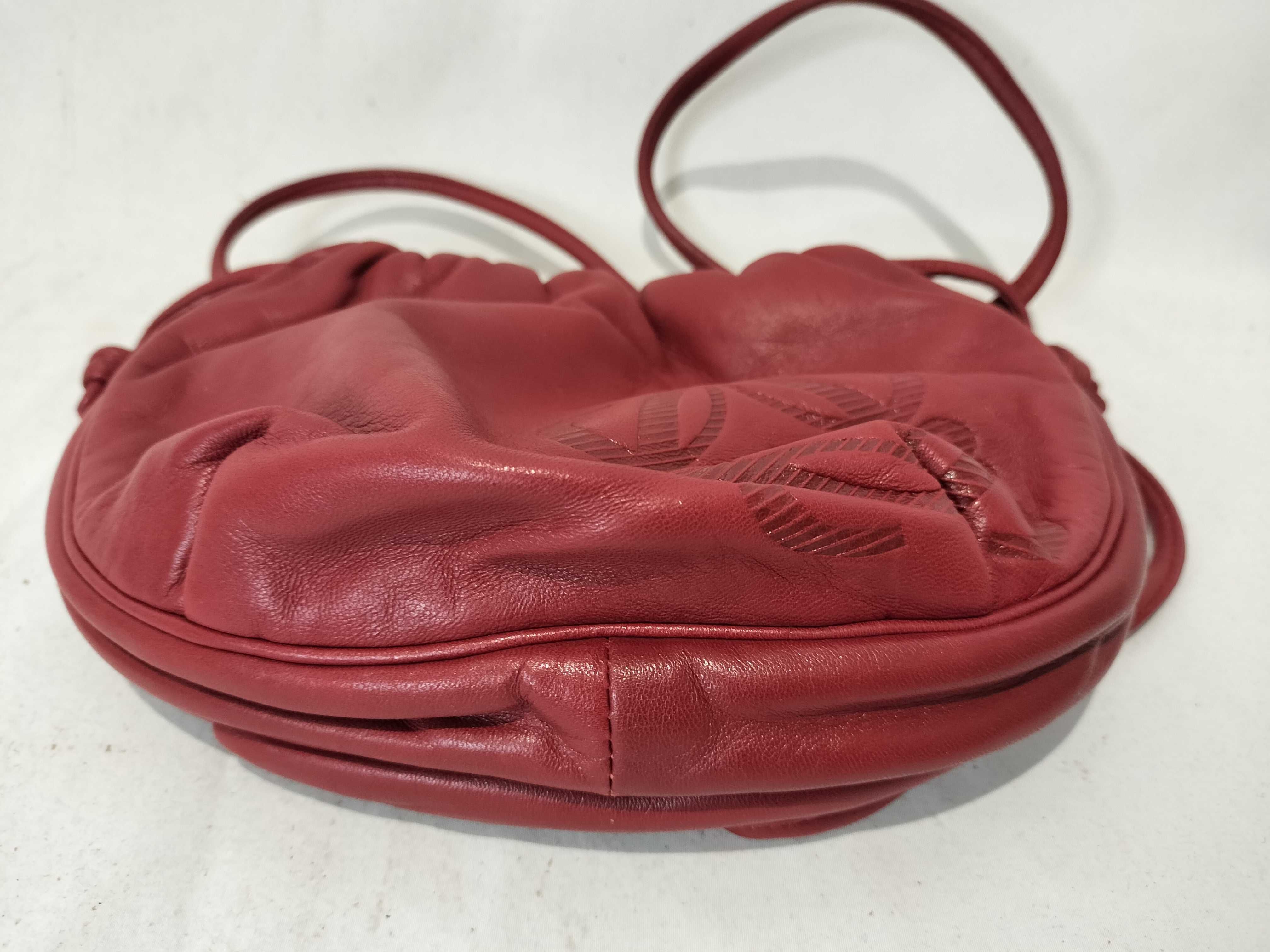 Nappa Leather Drawstring Bag Shoulder Bag — view 8