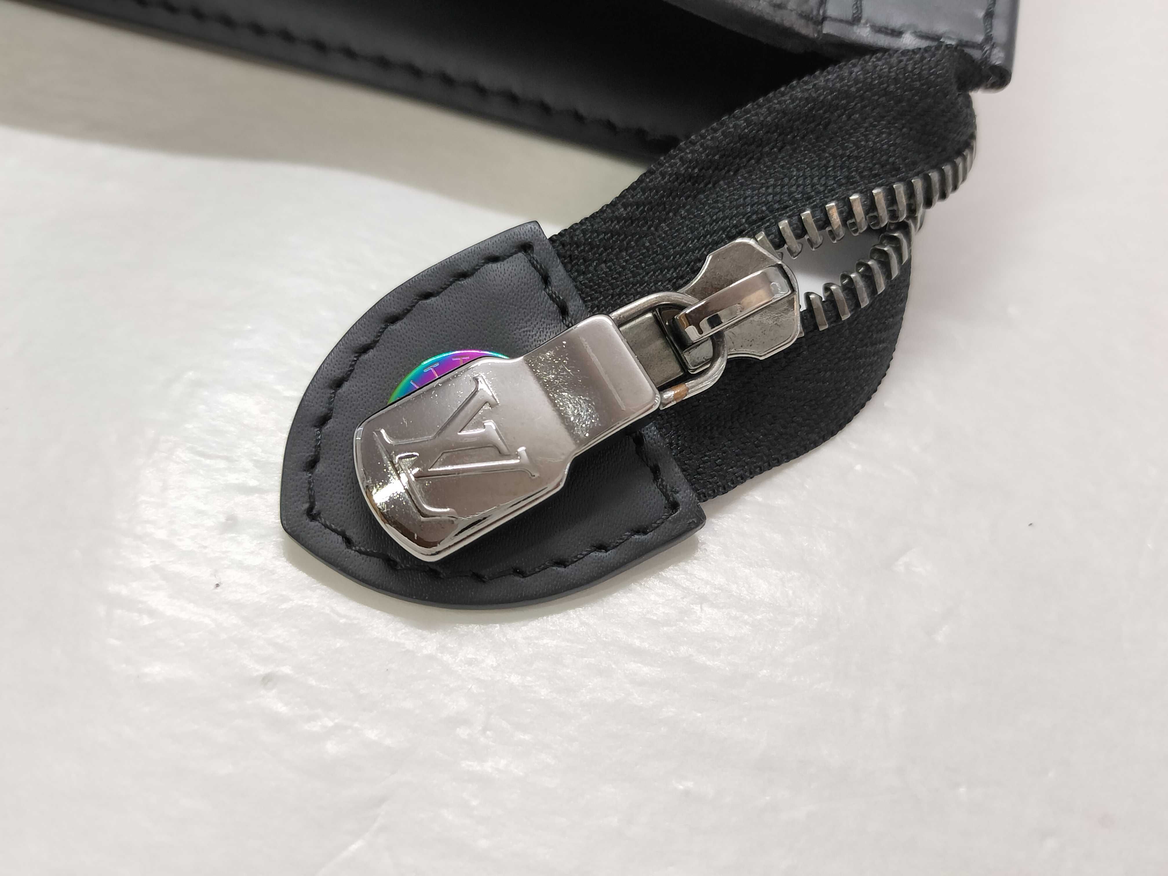 Monogram Eclipse Pochette Voyage M64440 SP1137 Black Clutch Bag — view 10