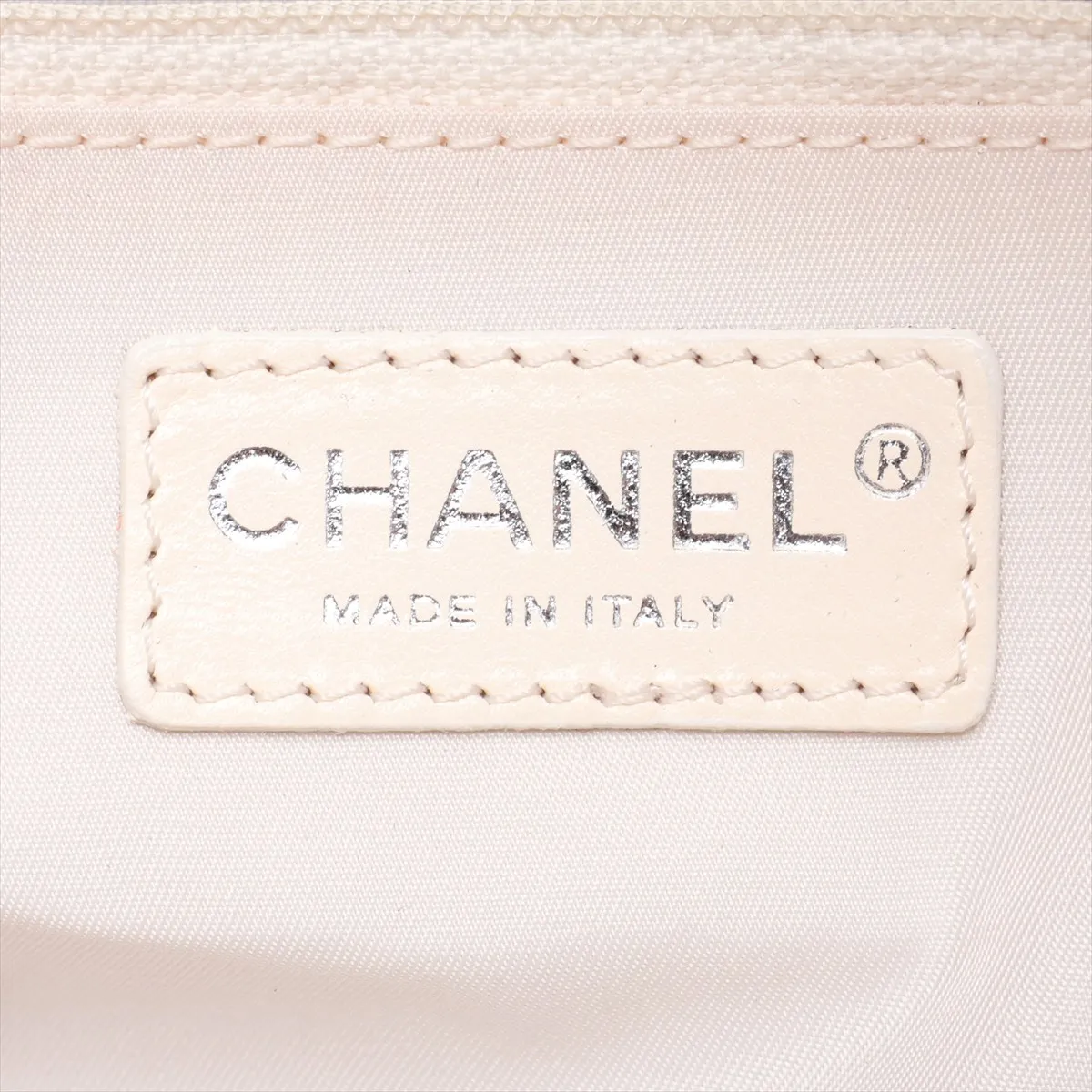 Paris Biarritz MM Coated Canvas Tote Bag, Gold with Silver Hardware, Item No. 11385727, Series No. 11 — view 11