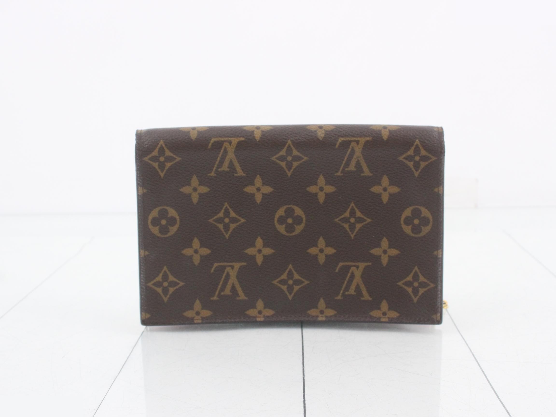 Shoulder wallet, Portefeuille Flore, chain, fuchsia — view 2