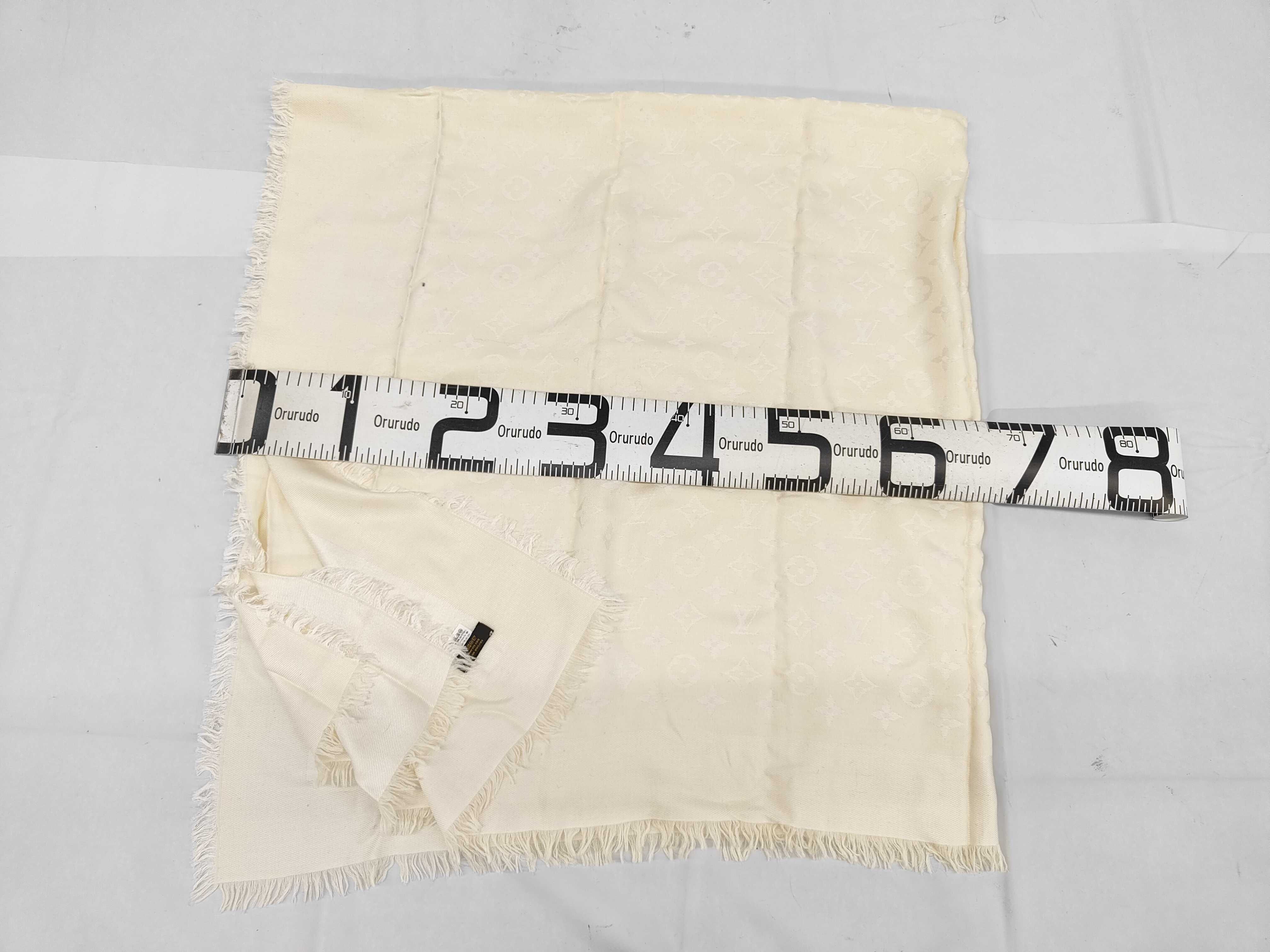 Monogram / Monogram Shawl / Model Number Unknown / Serial Number Unknown / Shawl / Silk Other Accessories — view 2