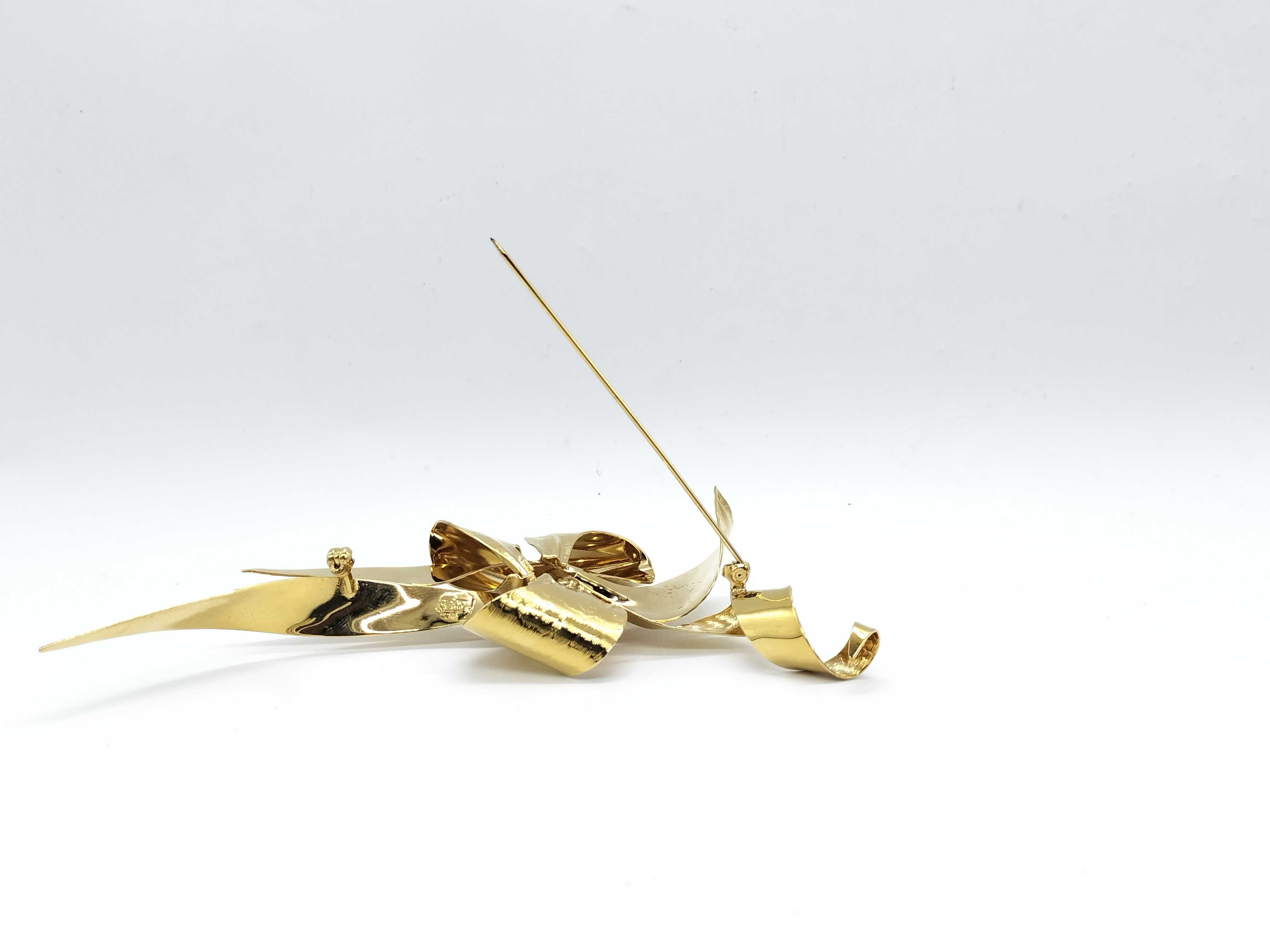 Ribbon Motif Brooch — view 4