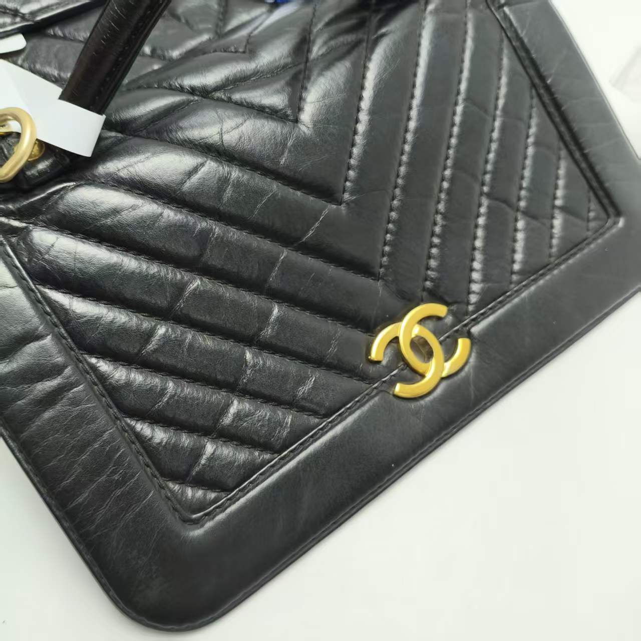 【*Shipped from: China*】CHANEL Coco Handle Leather Shoulder Bag 24583045 — view 11