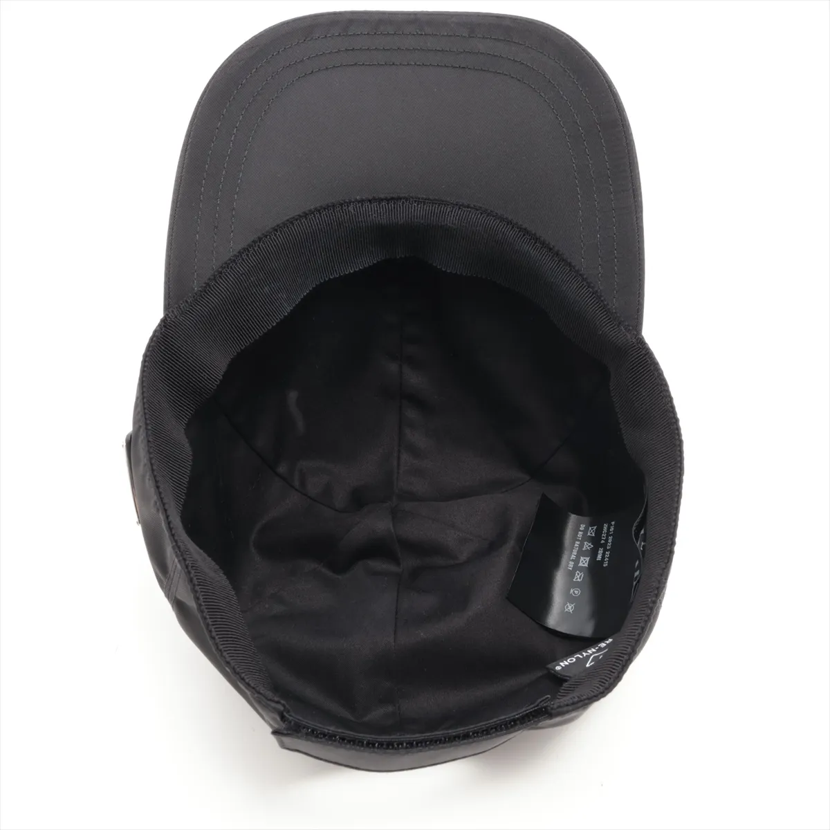 2HC274 Re Nylon Cap, Size L, Polyamide, Black. — view 4