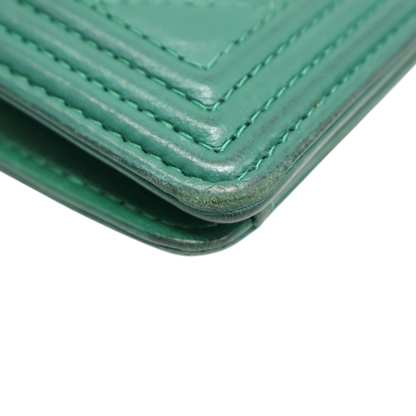 Lambskin Boy Flap Long Wallet — view 13