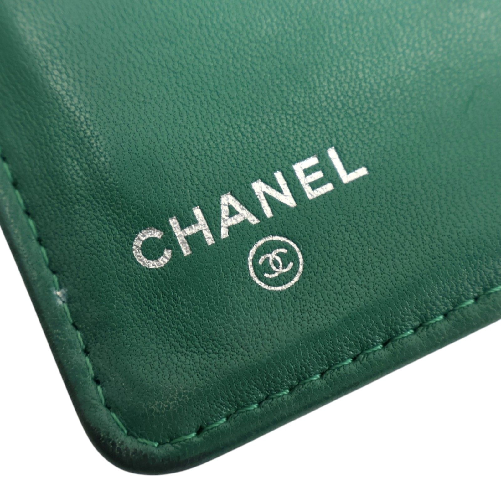 Lambskin Boy Flap Long Wallet — view 8