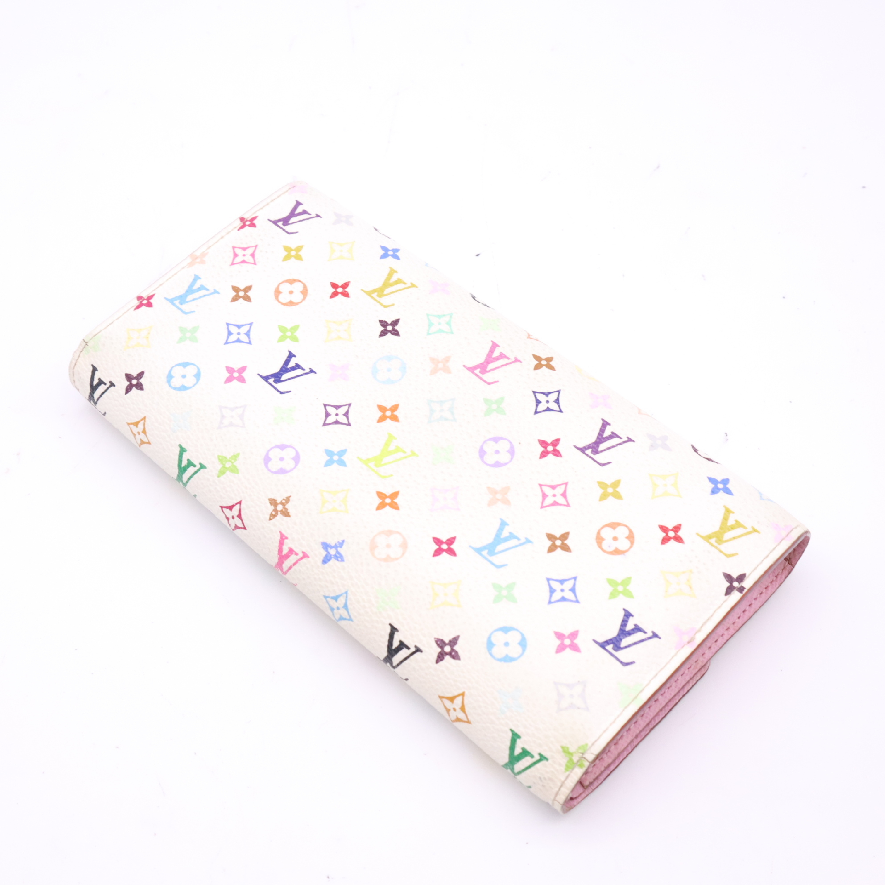 M93744 Monogram Multicolor Portefeuille Sarah Blanc Wallet — view 2