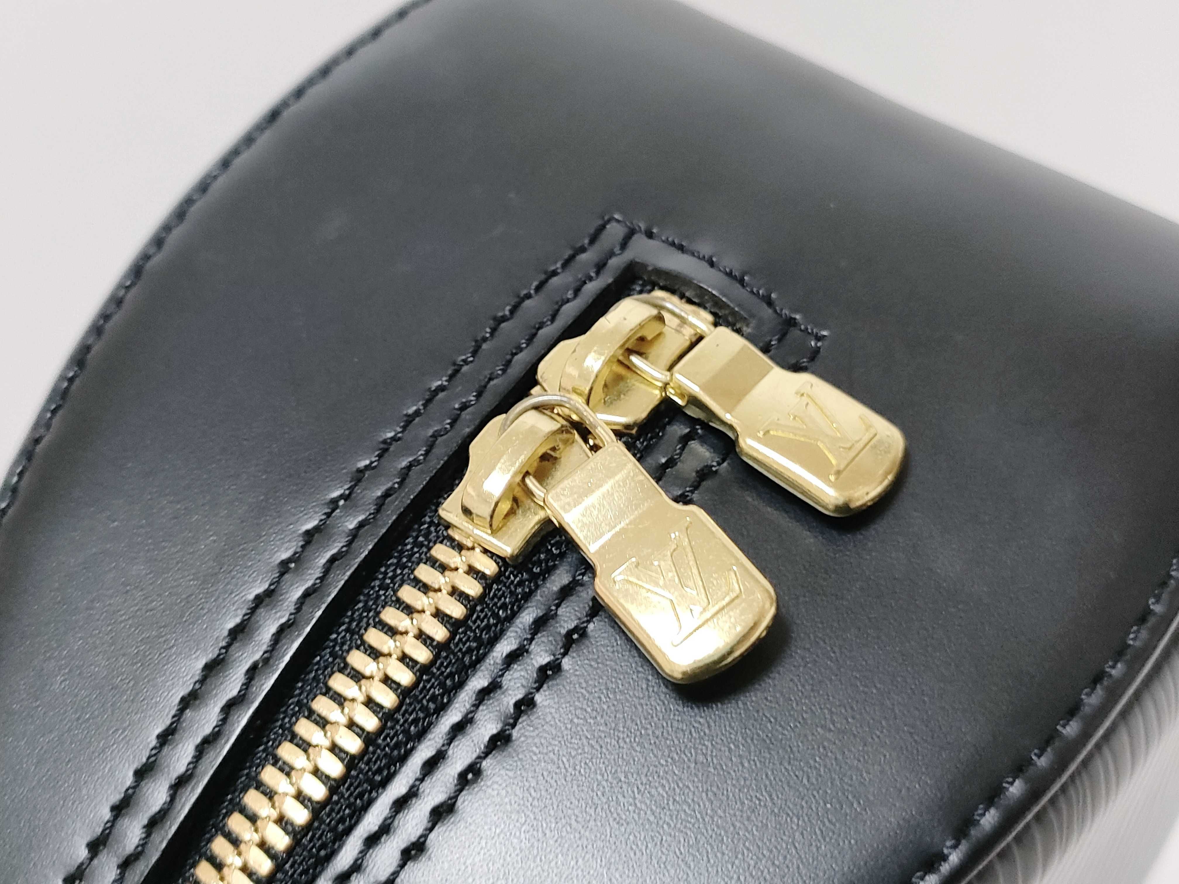 Epi Black Leather Epi Jasmine Handbag — view 14