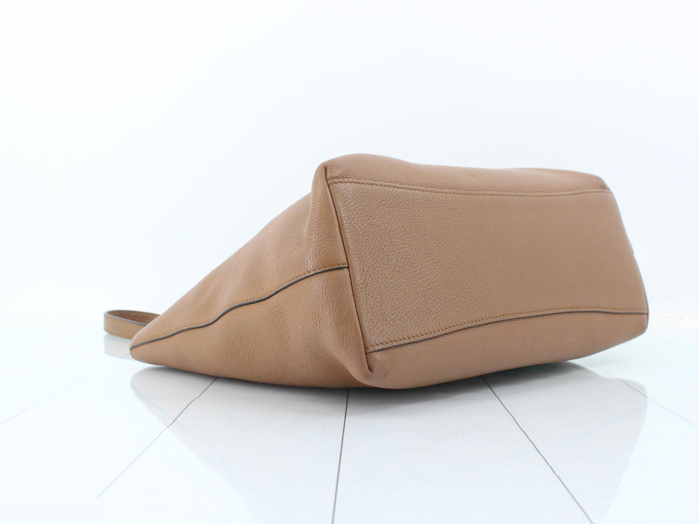 Embossed logo tote bag — view 5