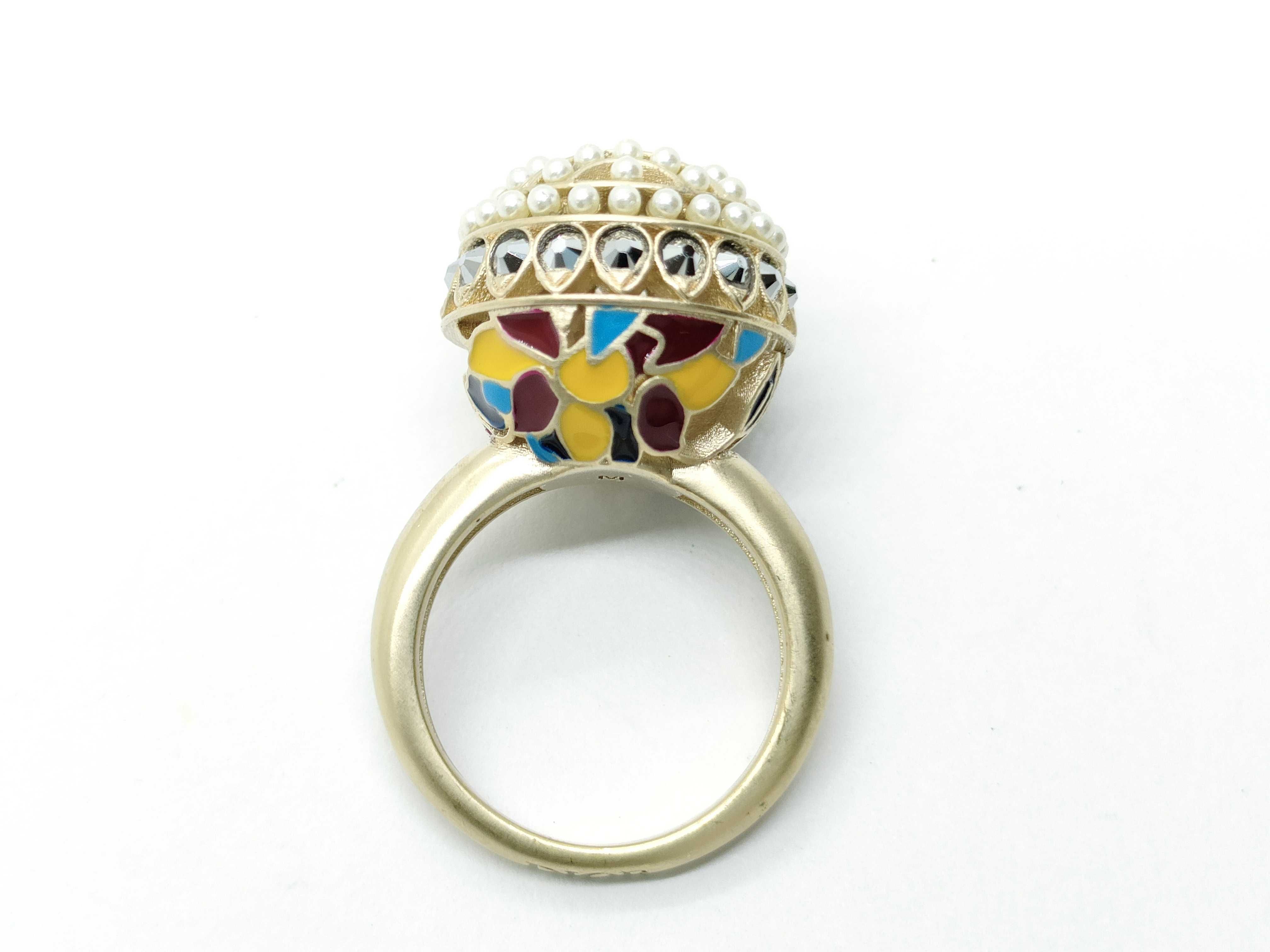 Tribal Rhinestone Ring, 7.5g — view 4