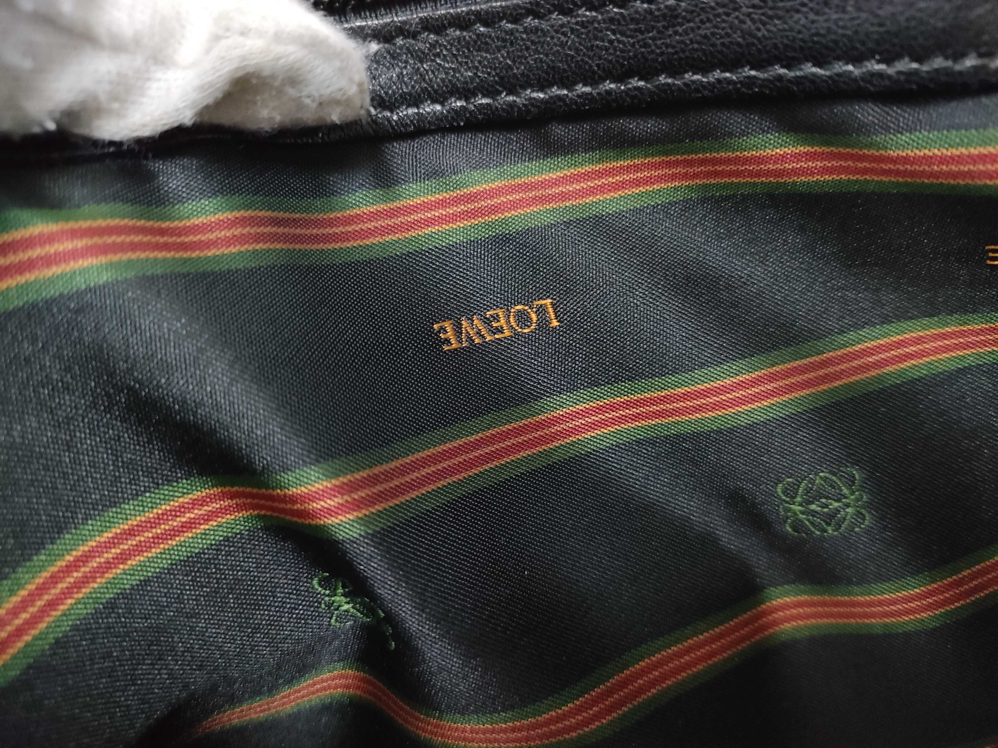 Vintage Anagram Leather Shoulder Bag — view 14
