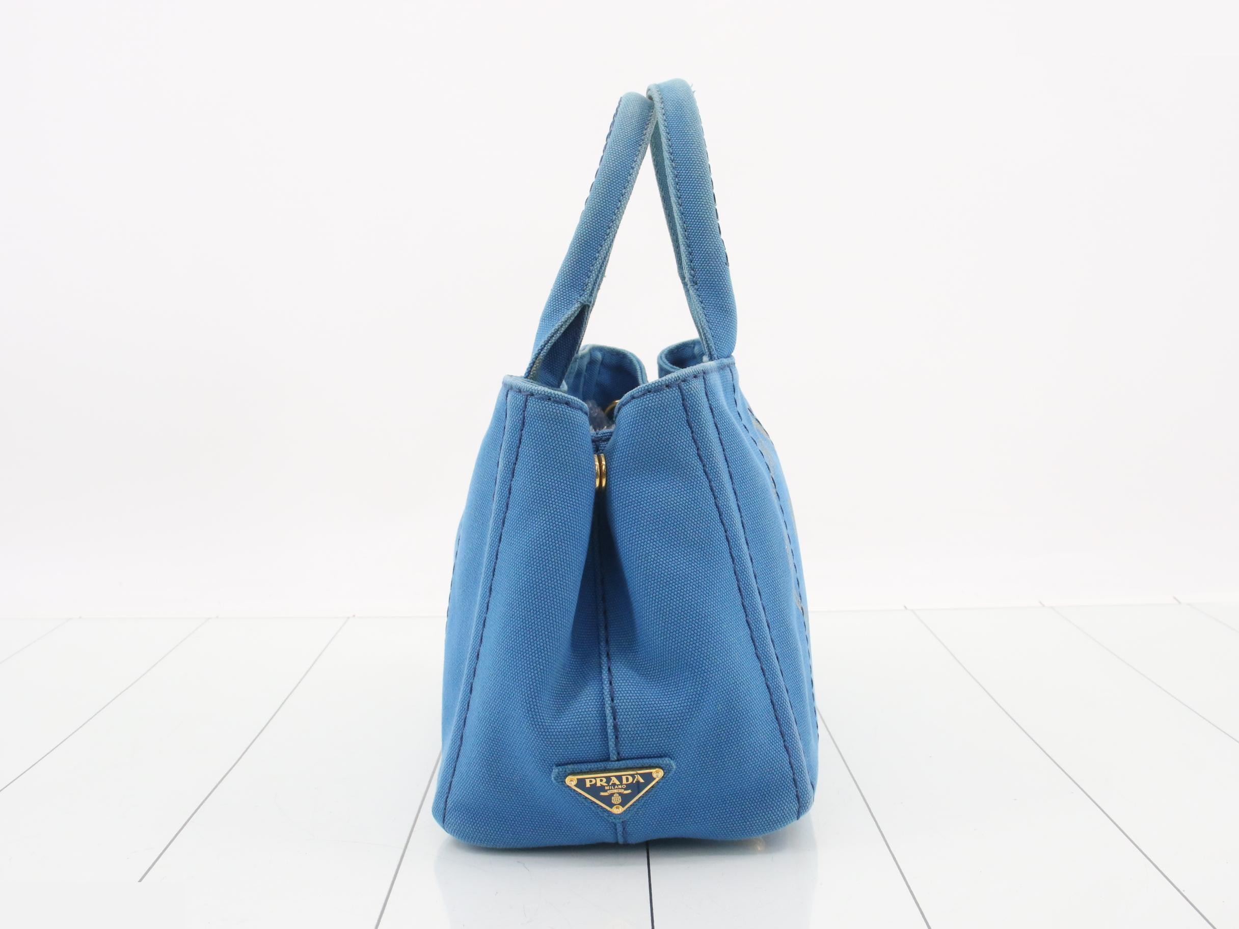 Canapa Tote Bag, Blue — view 4
