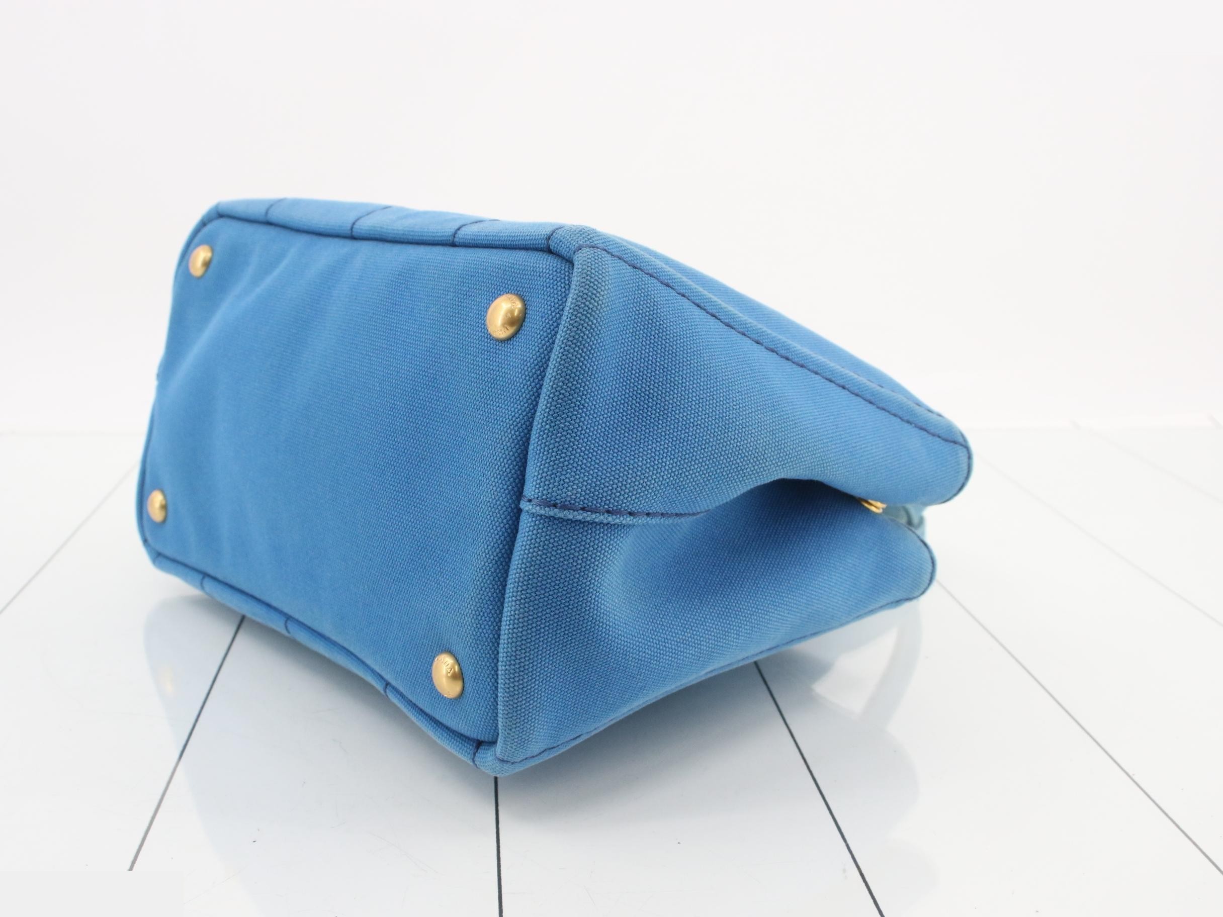 Canapa Tote Bag, Blue — view 6