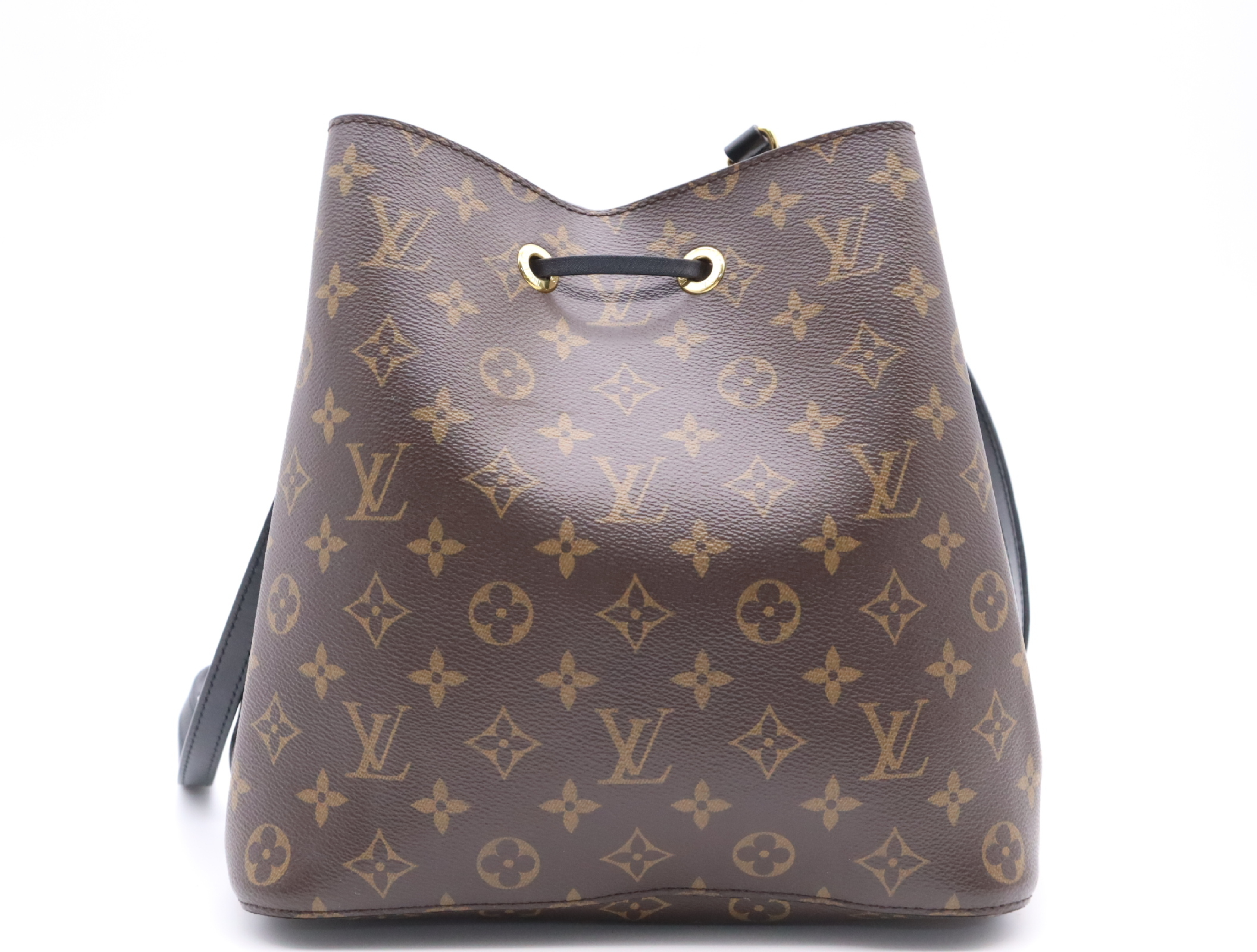 M44020 Monogram Neo Noe Noir Shoulder Bag with Shoulder Strap — view 2