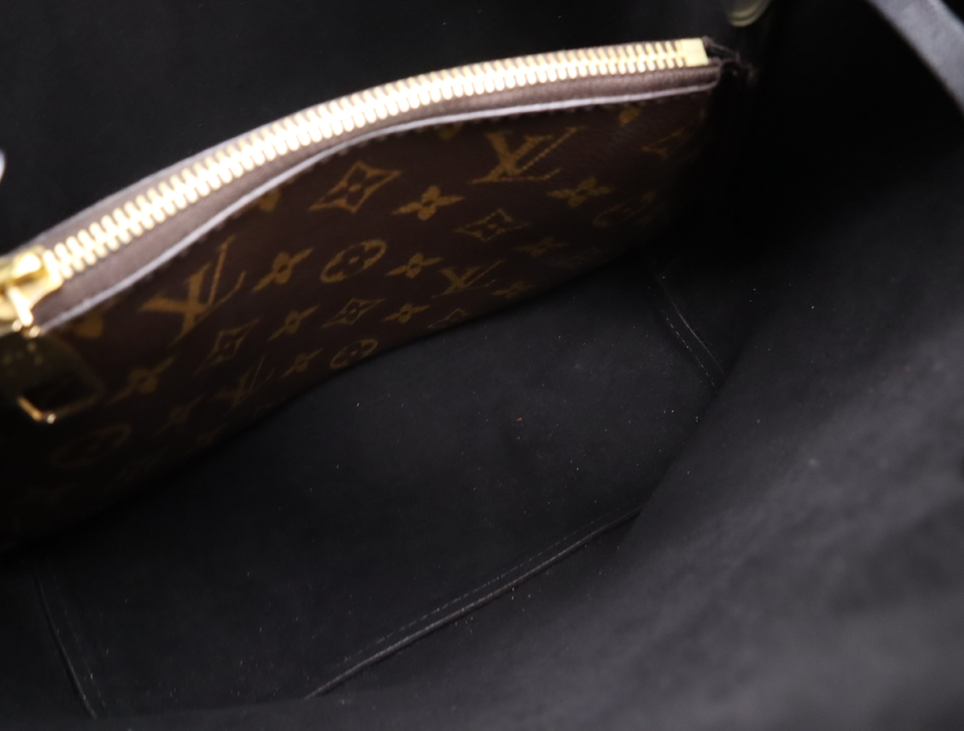 M44020 Monogram Neo Noe Noir Shoulder Bag with Shoulder Strap — view 12