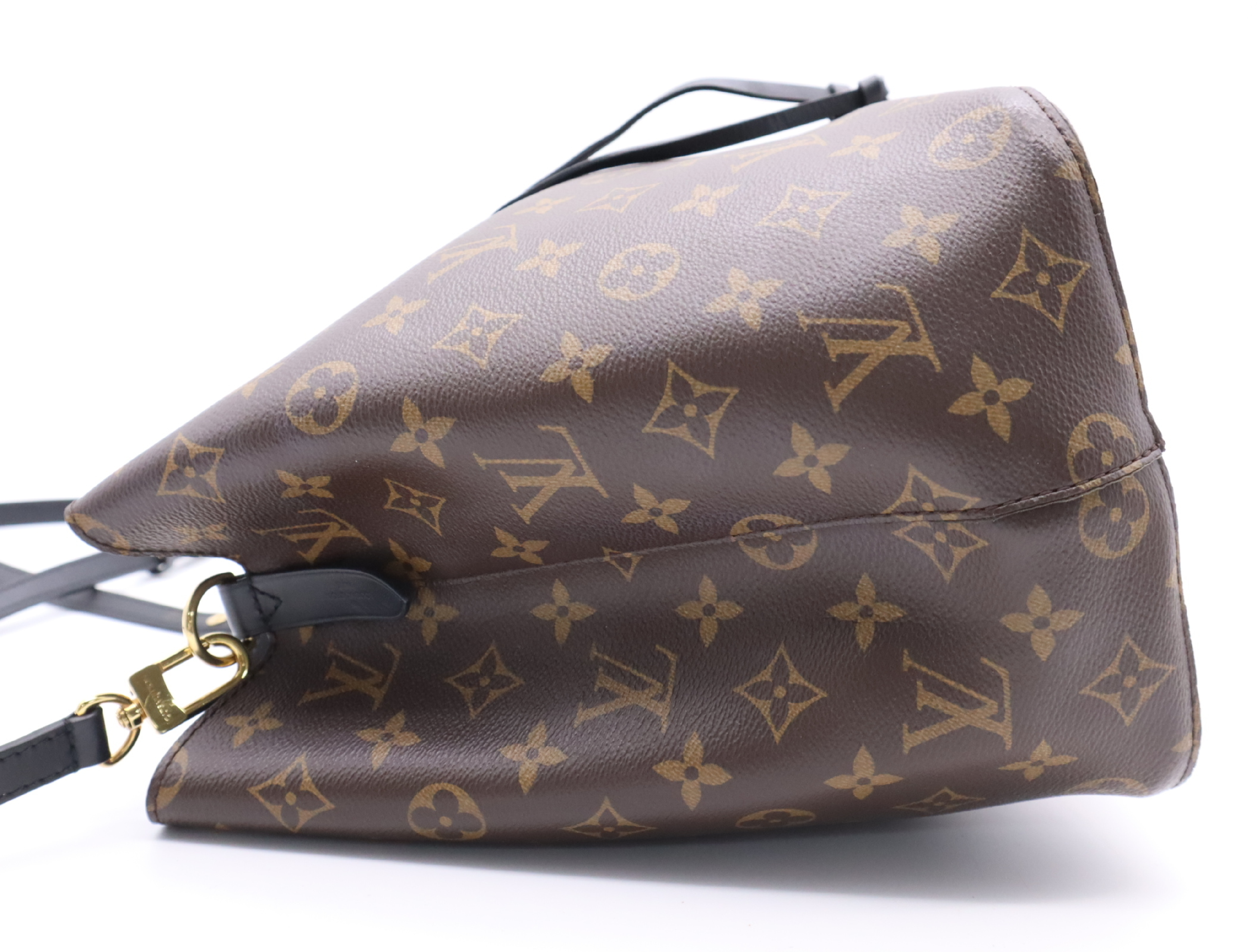 M44020 Monogram Neo Noe Noir Shoulder Bag with Shoulder Strap — view 3