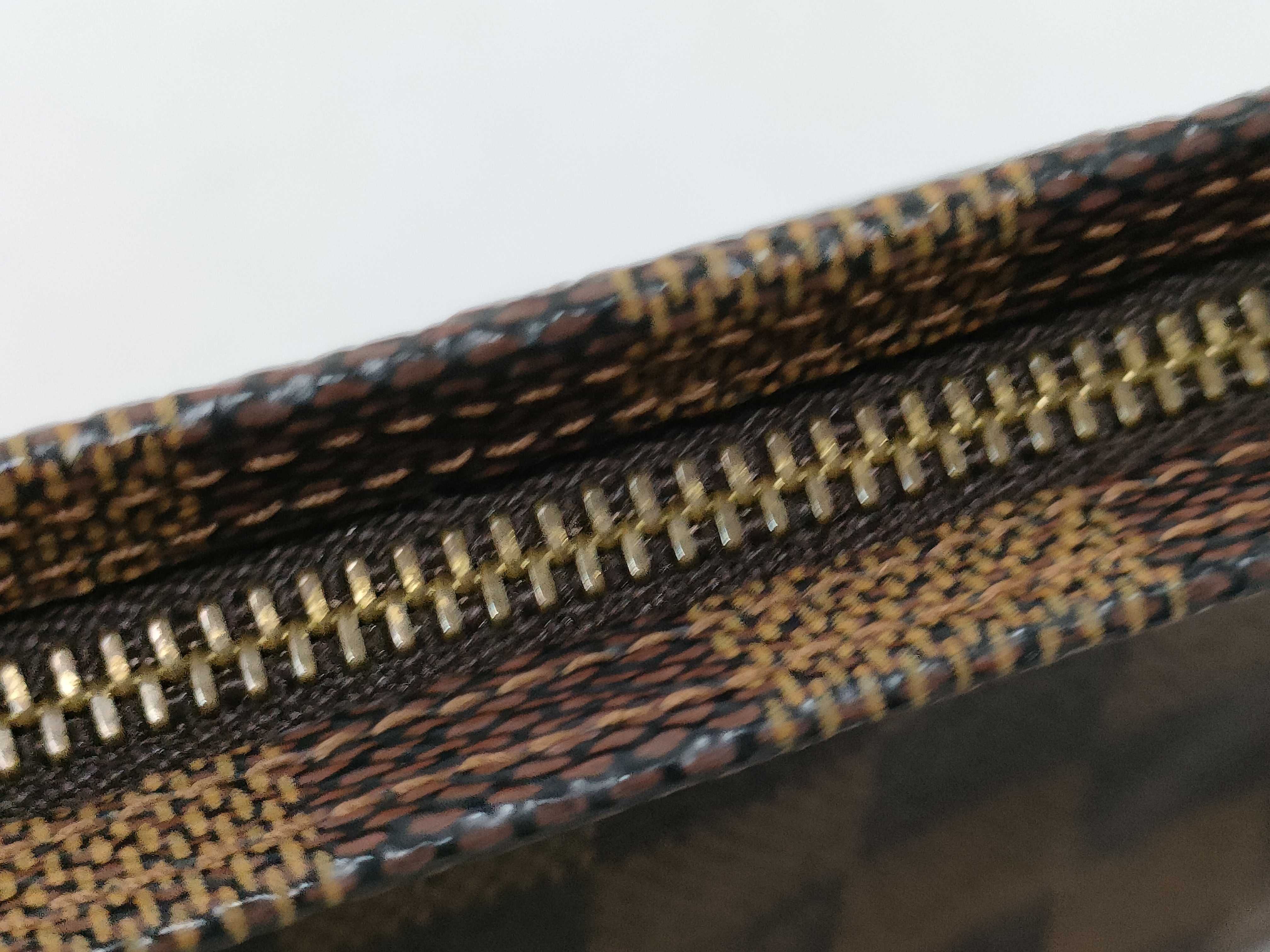 Monogram Louis Vuitton Tooth Makeup N51982 NO0948 Damier Leather Bag Pouch Handbag — view 11