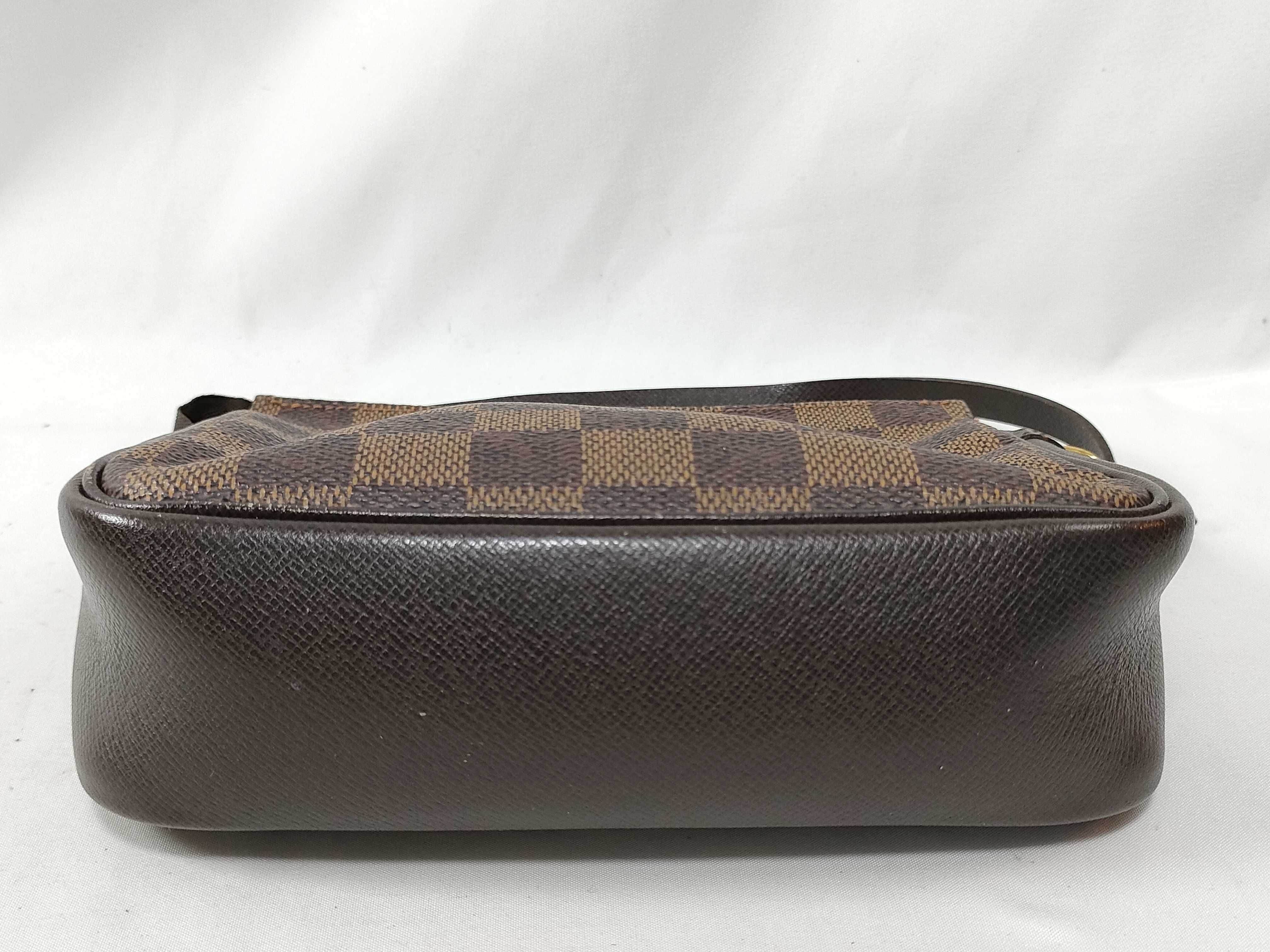 Monogram Louis Vuitton Tooth Makeup N51982 NO0948 Damier Leather Bag Pouch Handbag — view 3