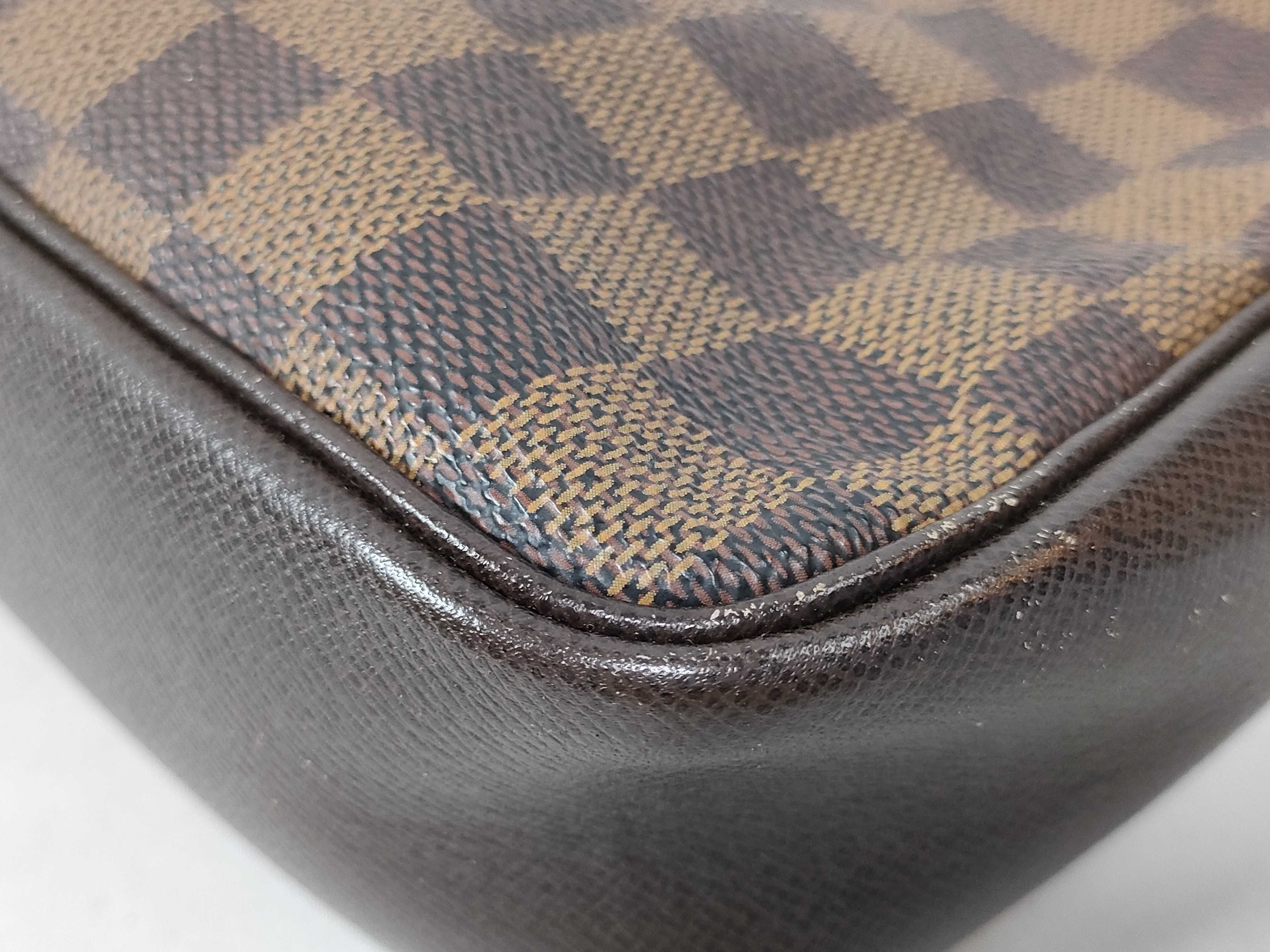 Monogram Louis Vuitton Tooth Makeup N51982 NO0948 Damier Leather Bag Pouch Handbag — view 4