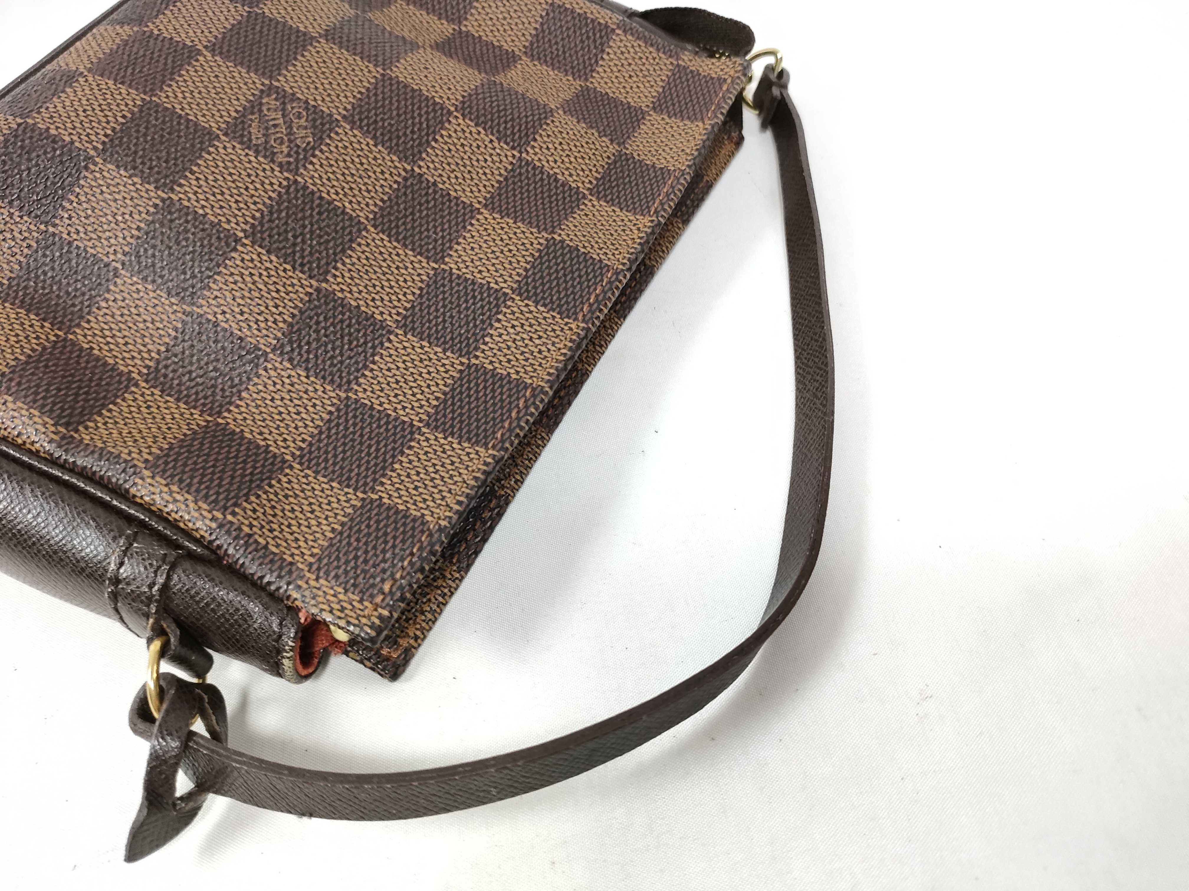Monogram Louis Vuitton Tooth Makeup N51982 NO0948 Damier Leather Bag Pouch Handbag — view 6