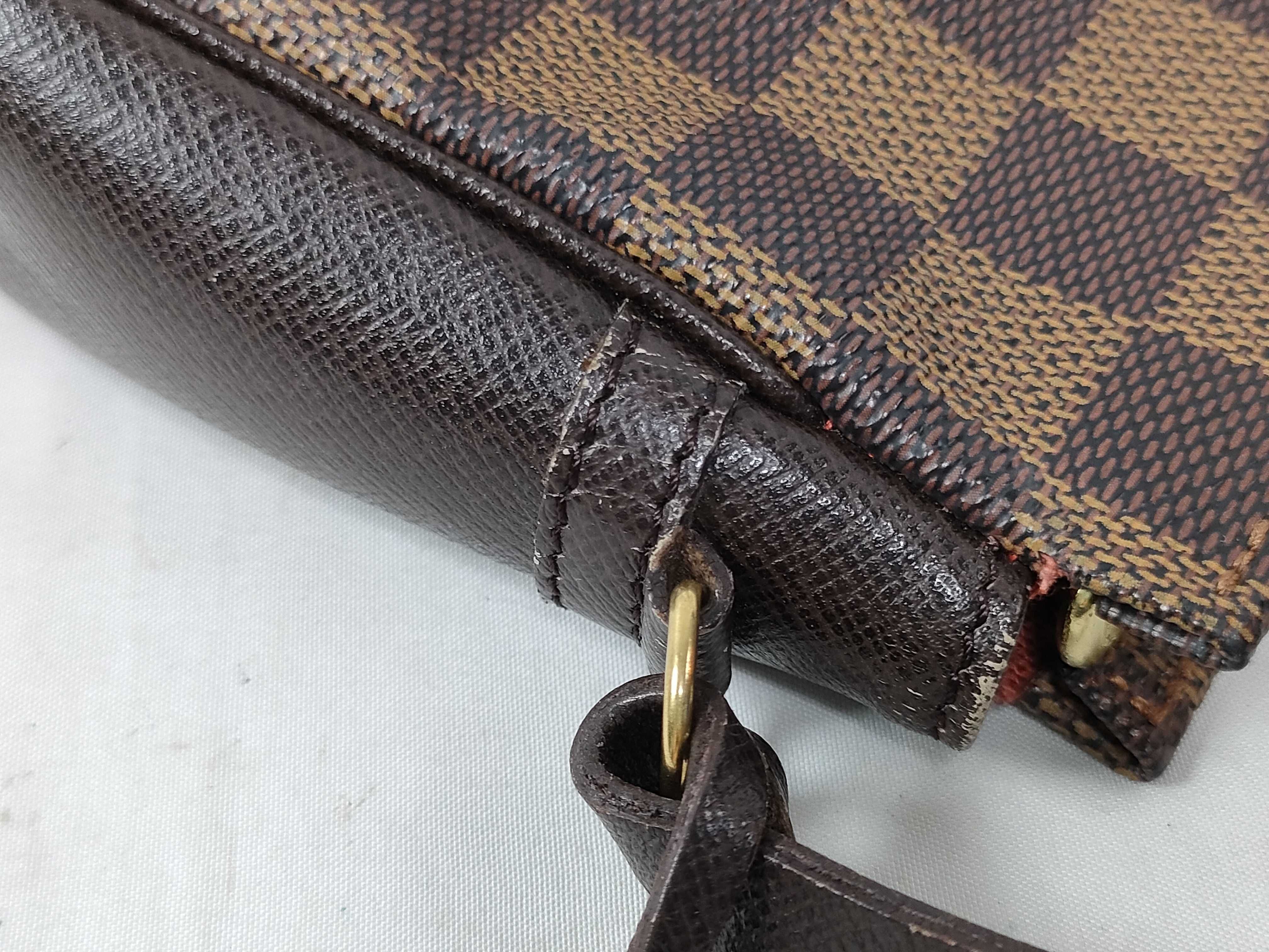 Monogram Louis Vuitton Tooth Makeup N51982 NO0948 Damier Leather Bag Pouch Handbag — view 8