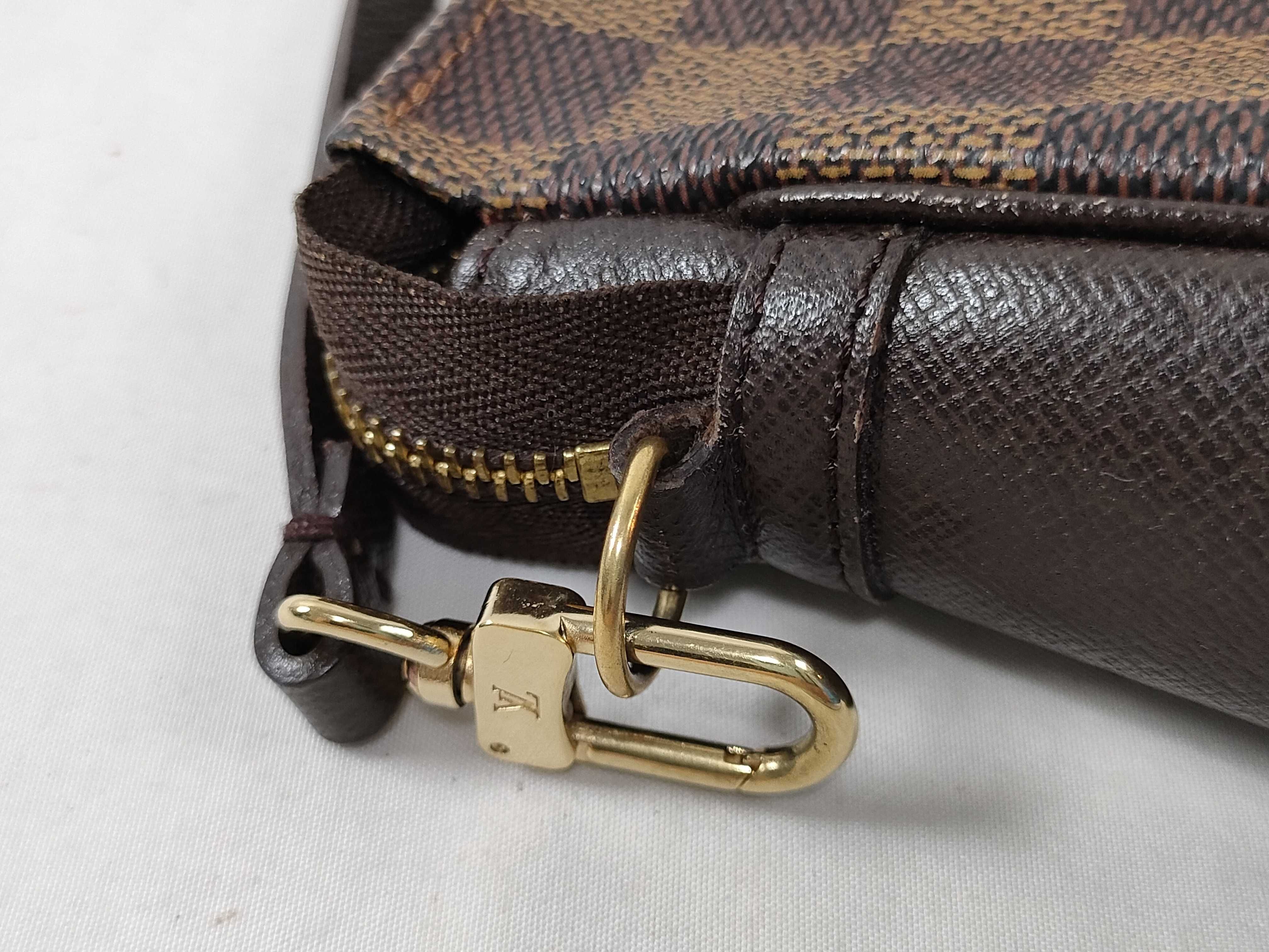 Monogram Louis Vuitton Tooth Makeup N51982 NO0948 Damier Leather Bag Pouch Handbag — view 9