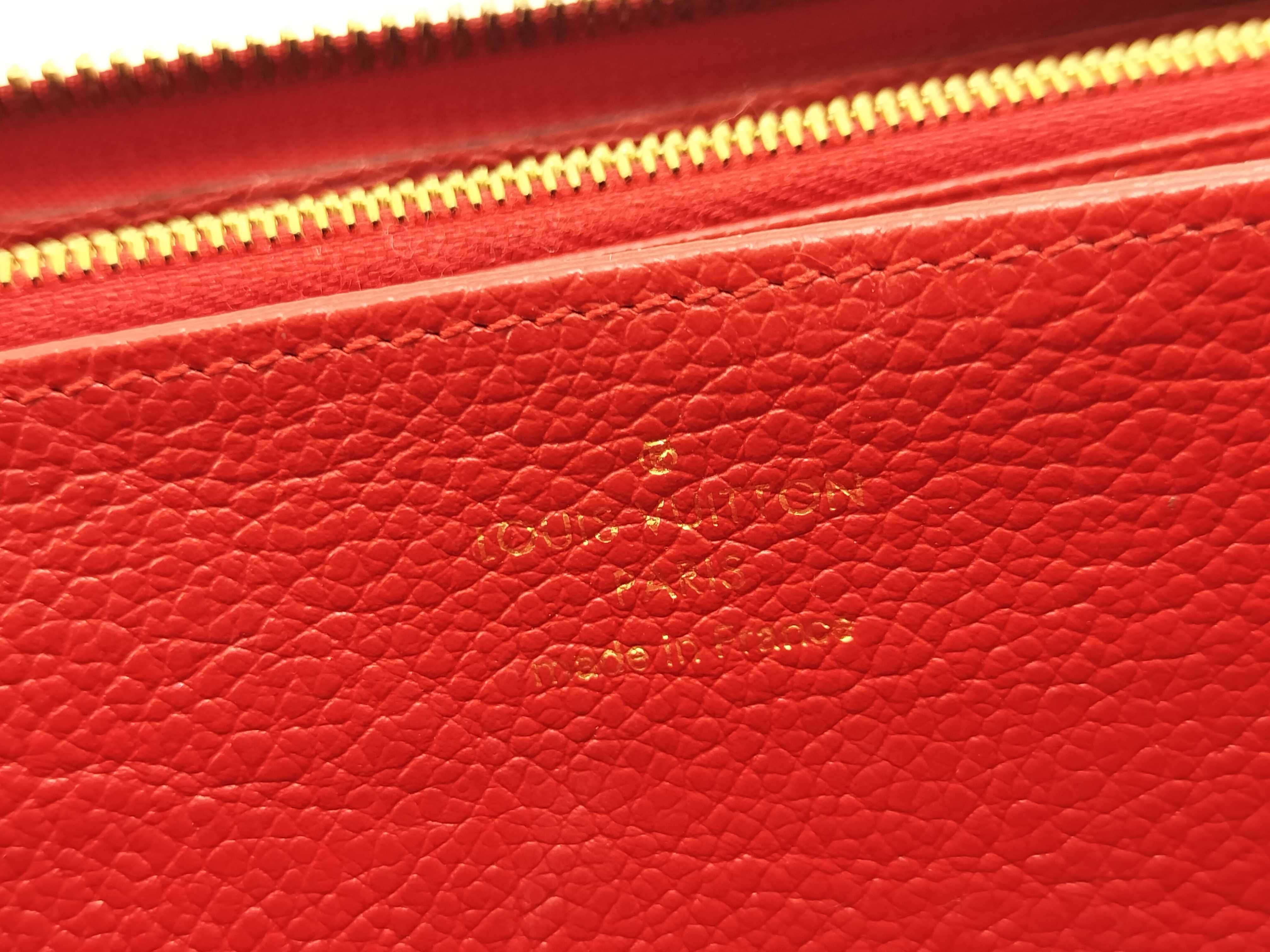 Monogram Empreinte Zippy Wallet Cerise — view 13