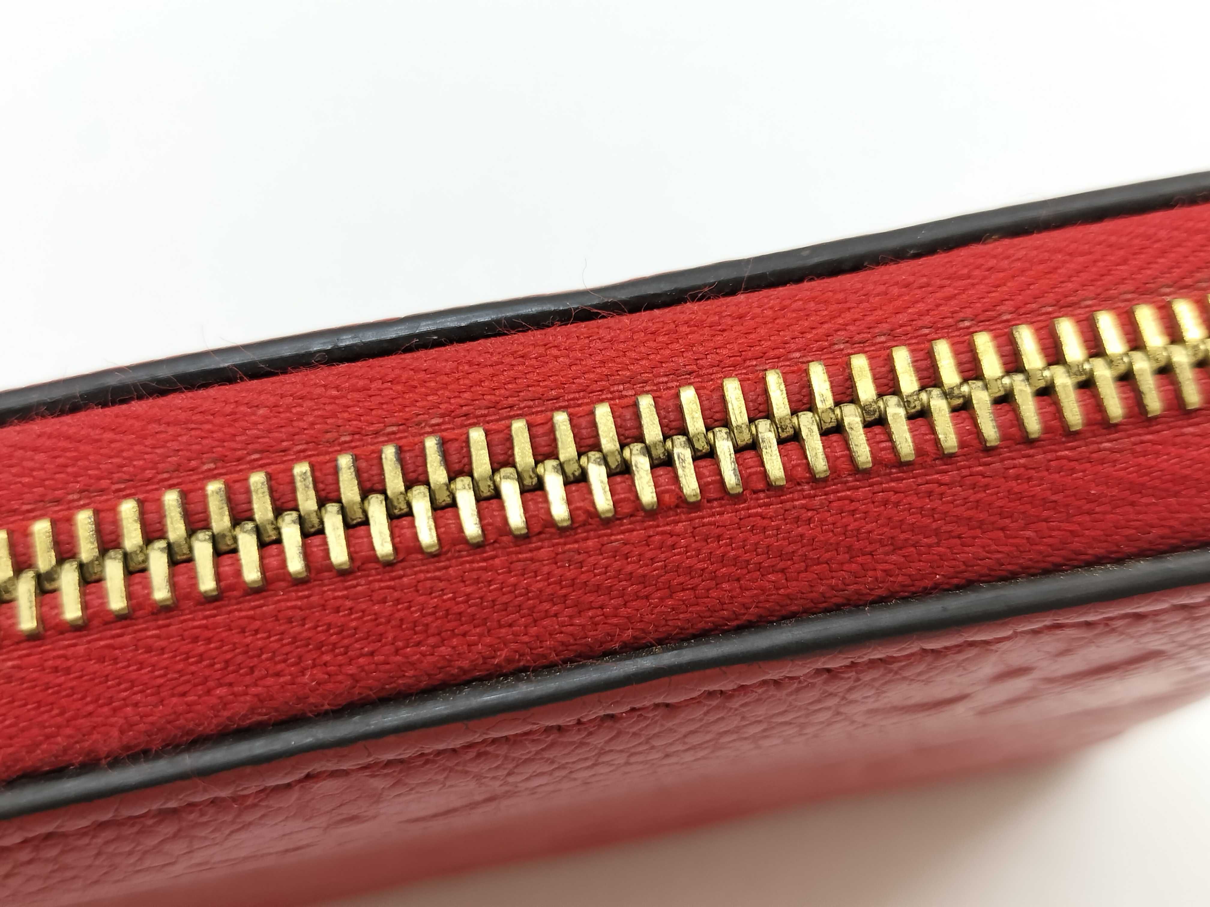Monogram Empreinte Zippy Wallet Cerise — view 8