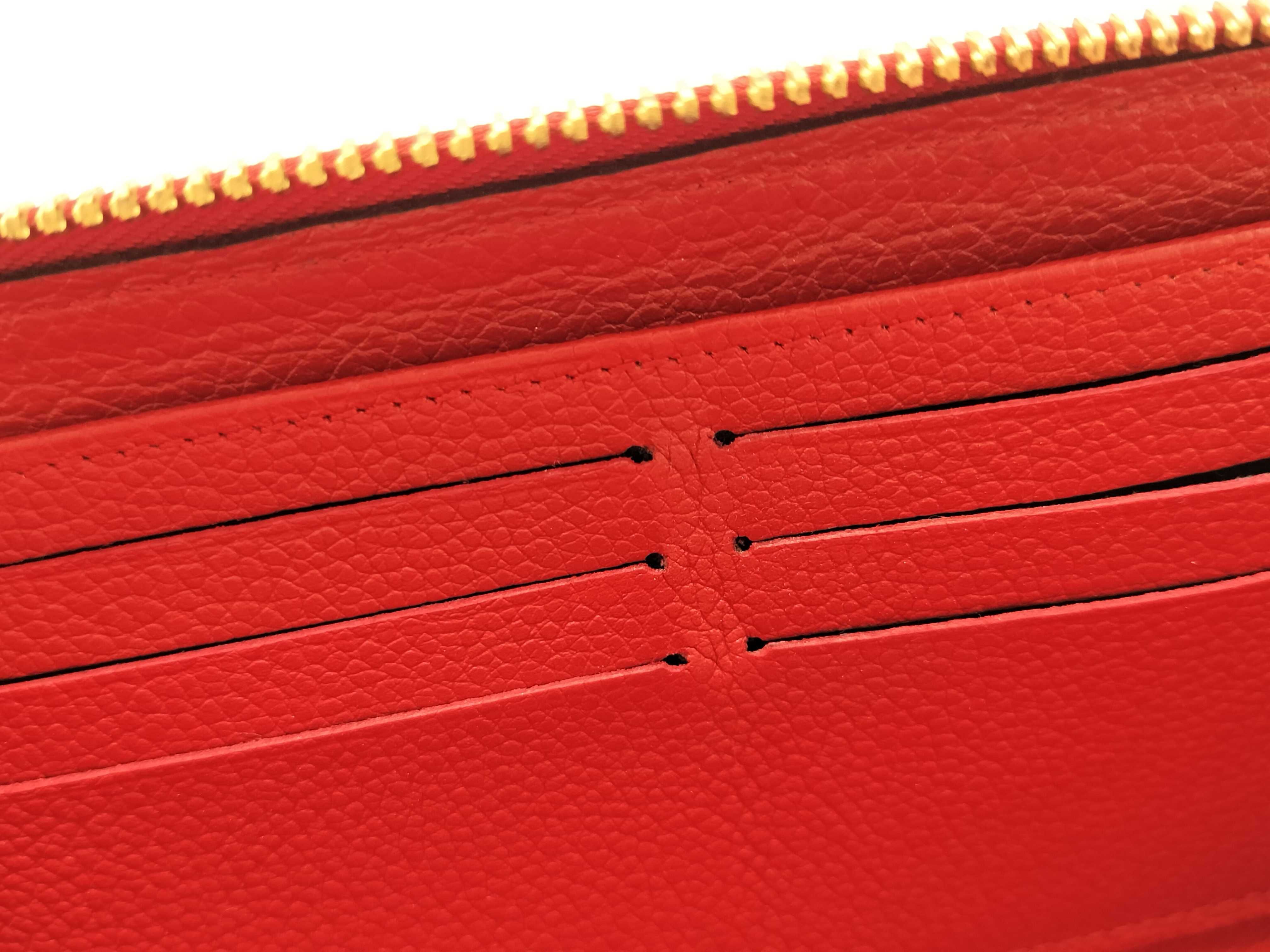 Monogram Empreinte Zippy Wallet Cerise — view 10