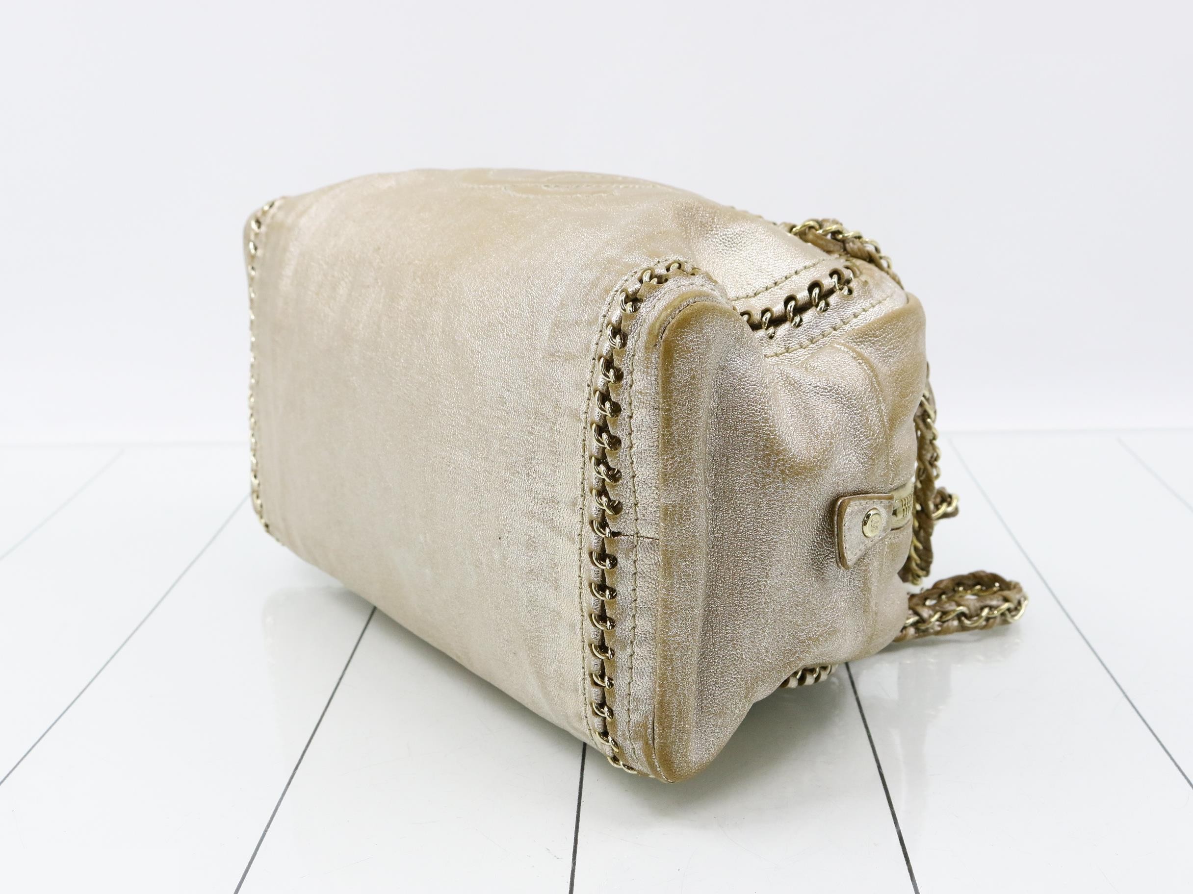 Luxury Line Coco Mark Mini Boston Bag — view 6