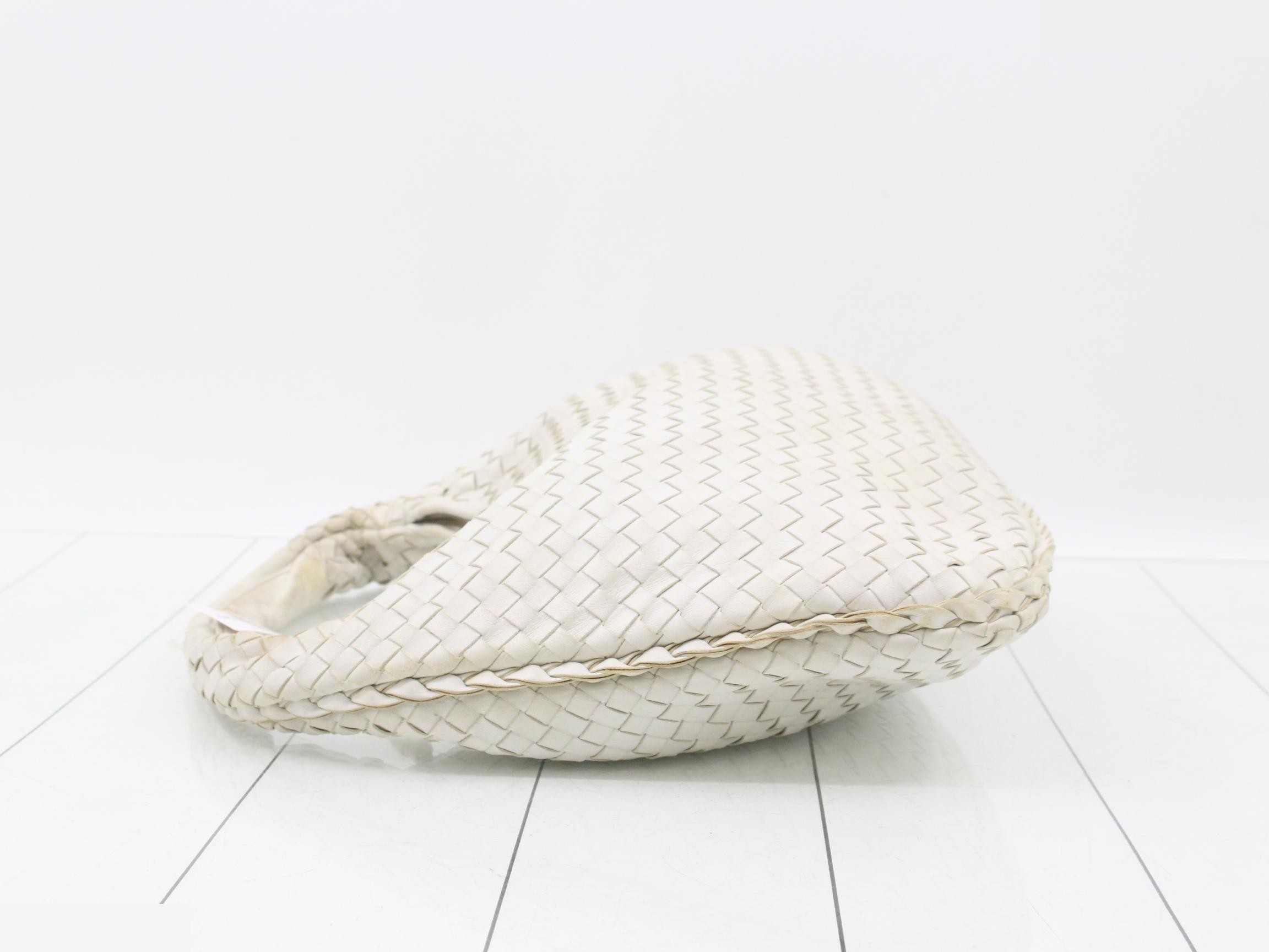Intrecciato Hobo Bag, Leather — view 4