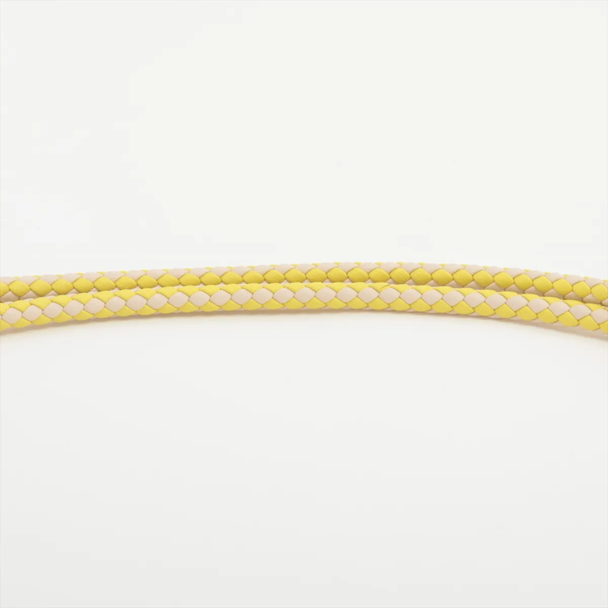 Glenan LF1221 belt, GP x leather, yellow x white. Shows — view 4