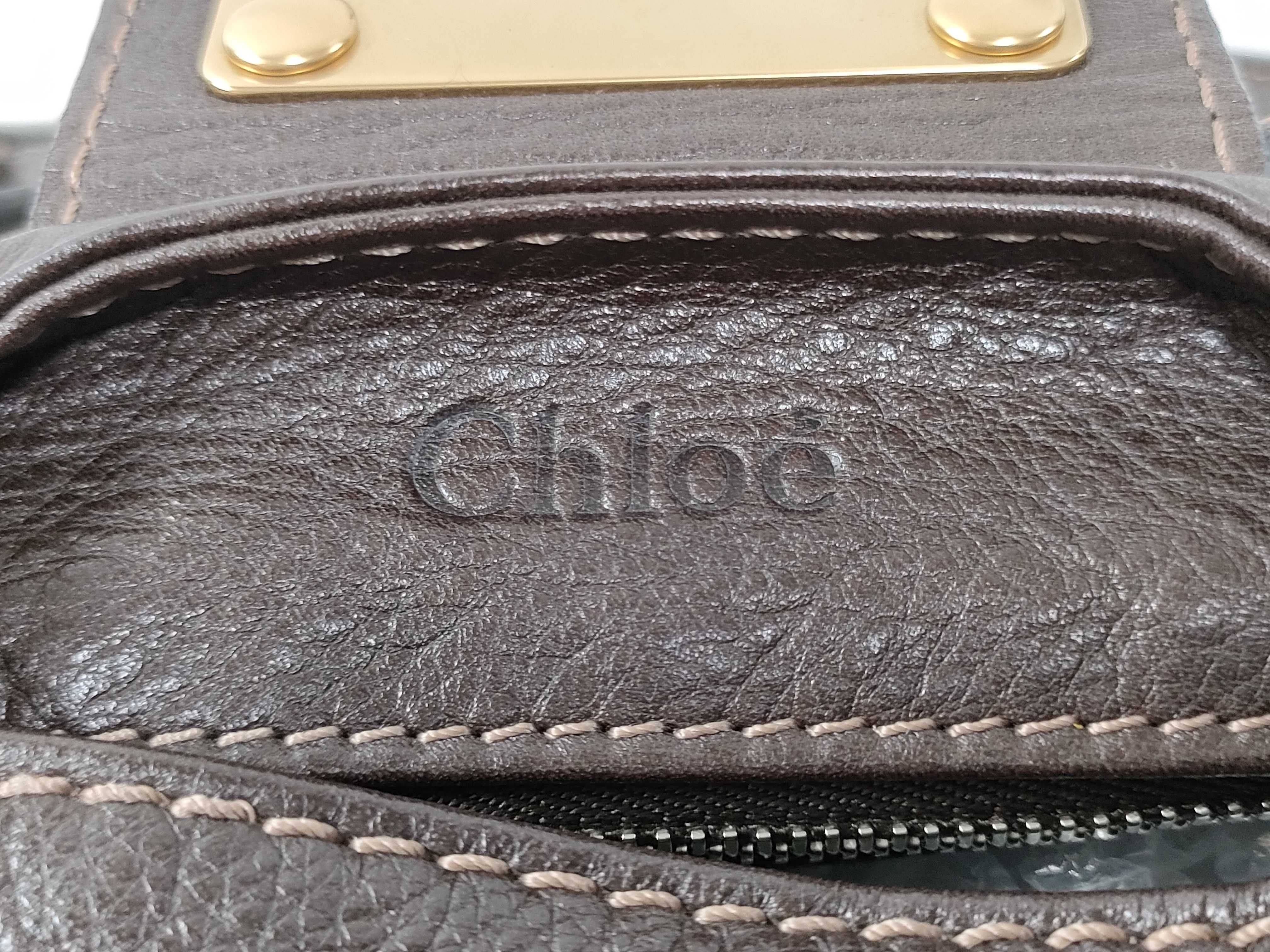 Paddington Leather Handbag, Brown — view 9
