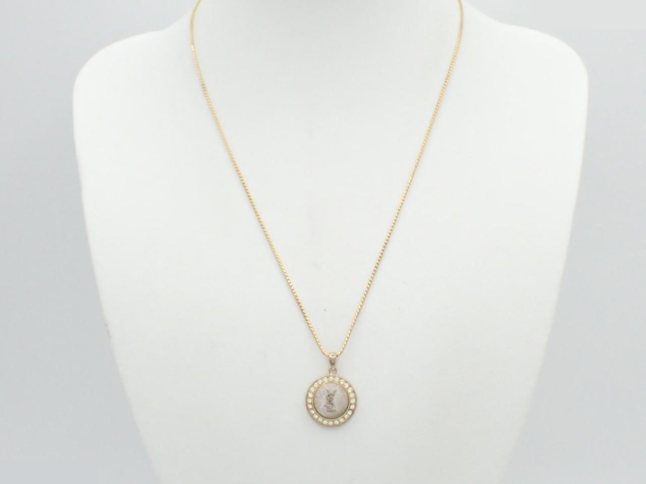 Other line: Precious metal necklaces and pendants, neck circumference approximately 46 cm. — view 3