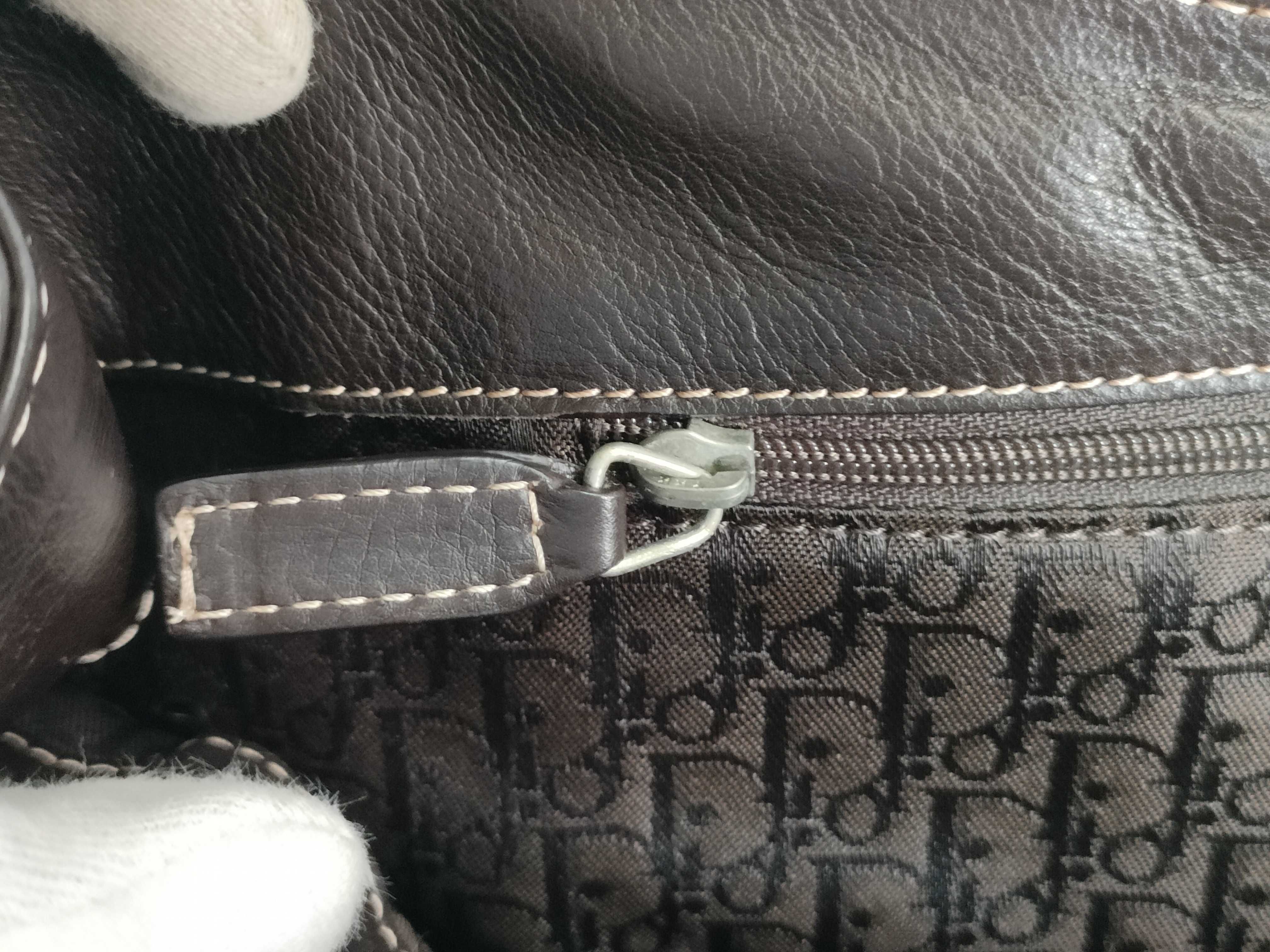 handbag, leather, brown, CD hardware — view 12