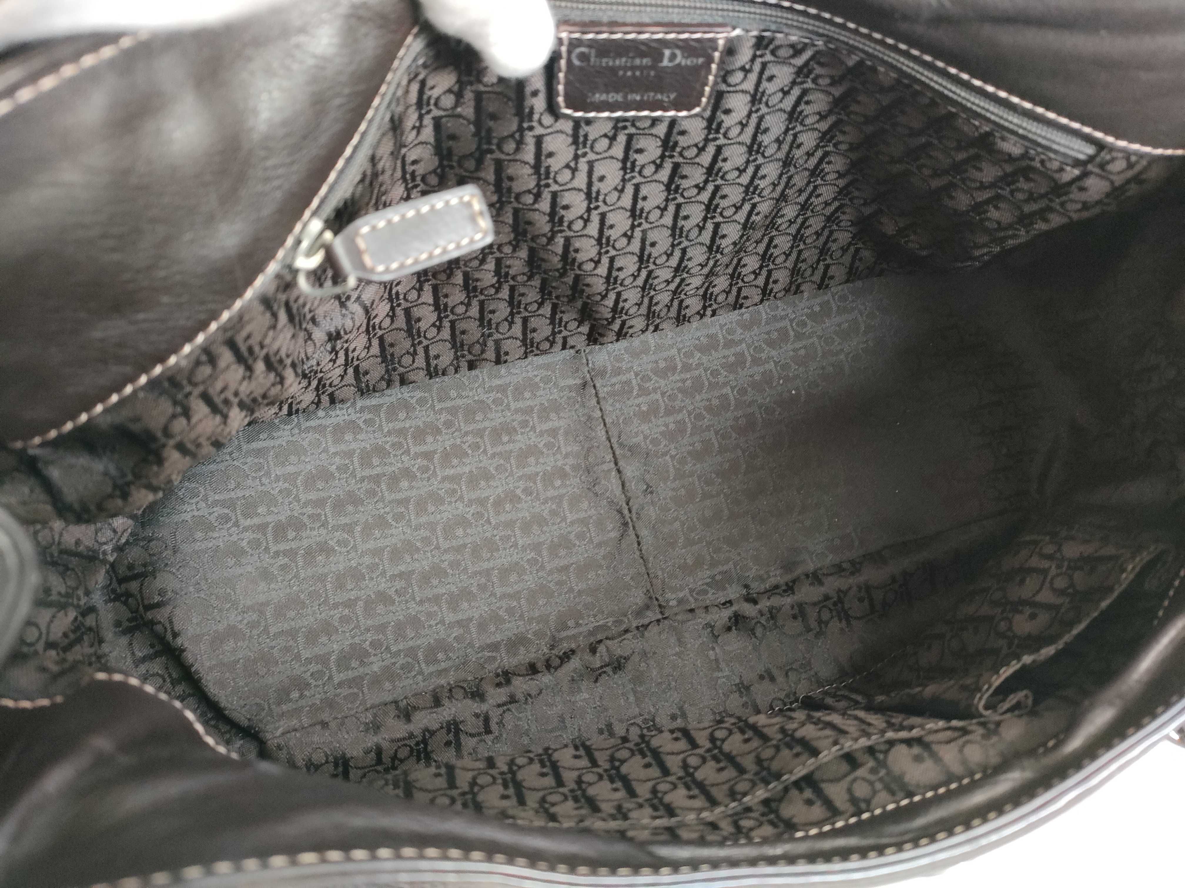 handbag, leather, brown, CD hardware — view 10