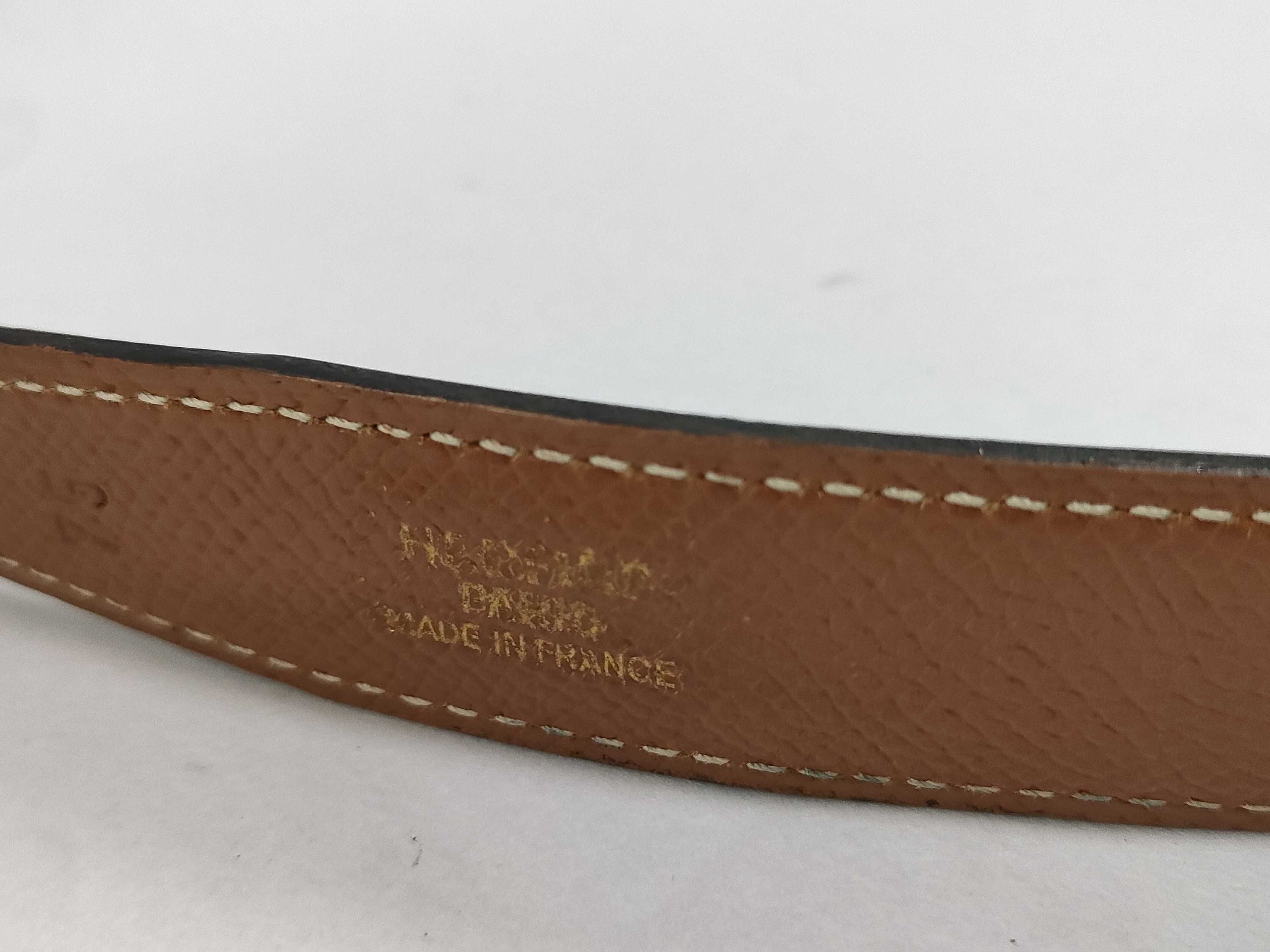 H-belt Constance belt 75 B stamp Black/Brown/Gold color belt — view 5