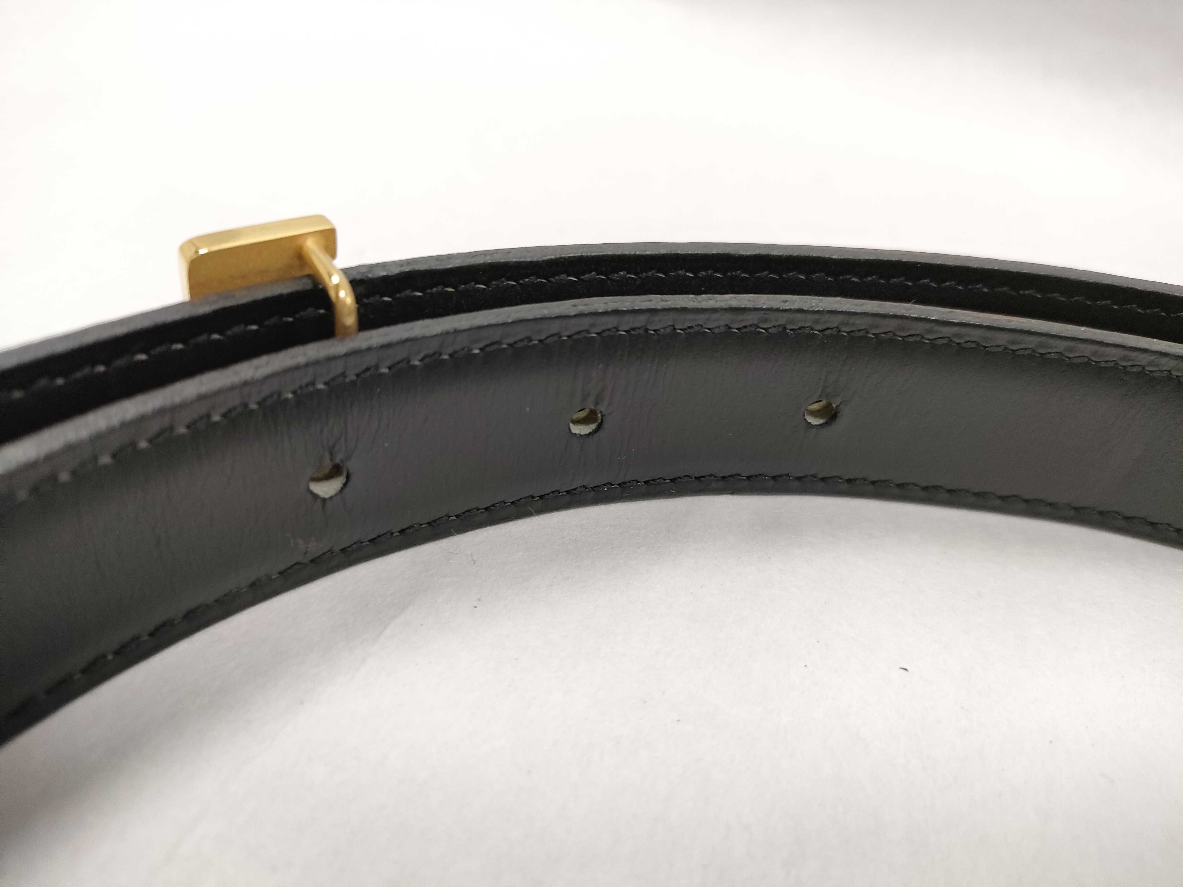 H-belt Constance belt 75 B stamp Black/Brown/Gold color belt — view 9