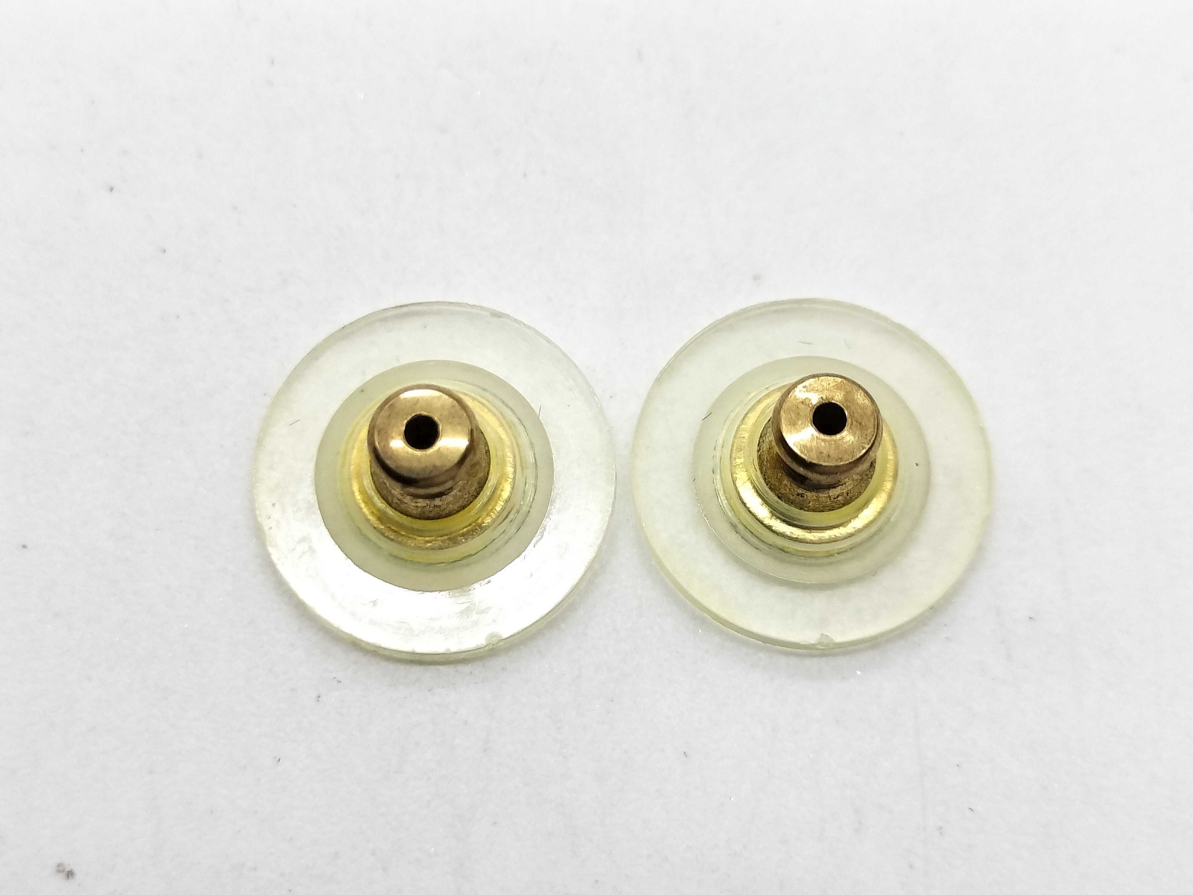 04A Coco Rhinestone Earrings, White, Large, 2 Earrings — view 6