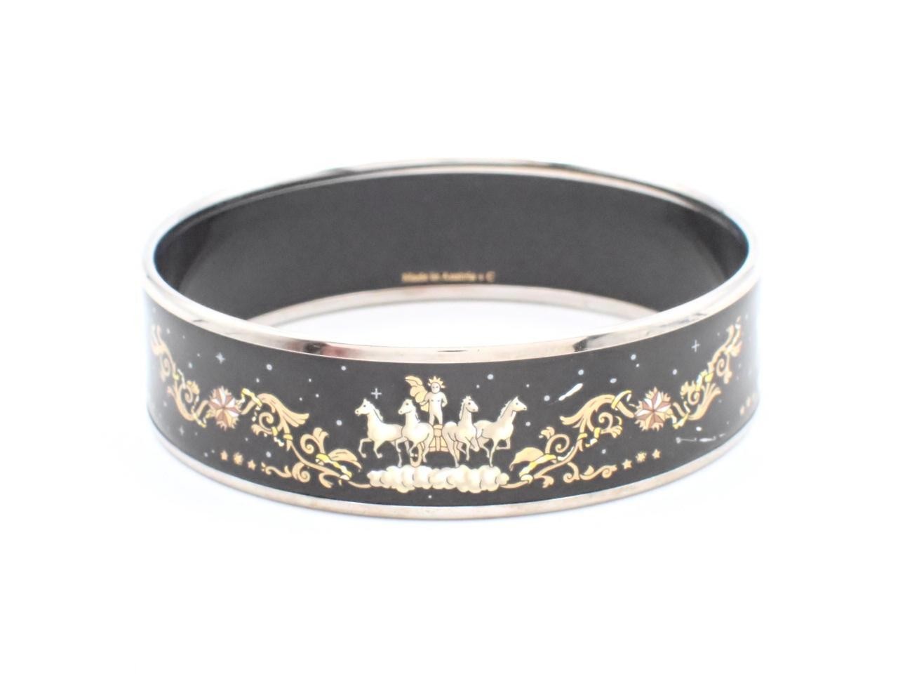 Enamel GM Bangle, Wrist size approximately 20cm — view 2