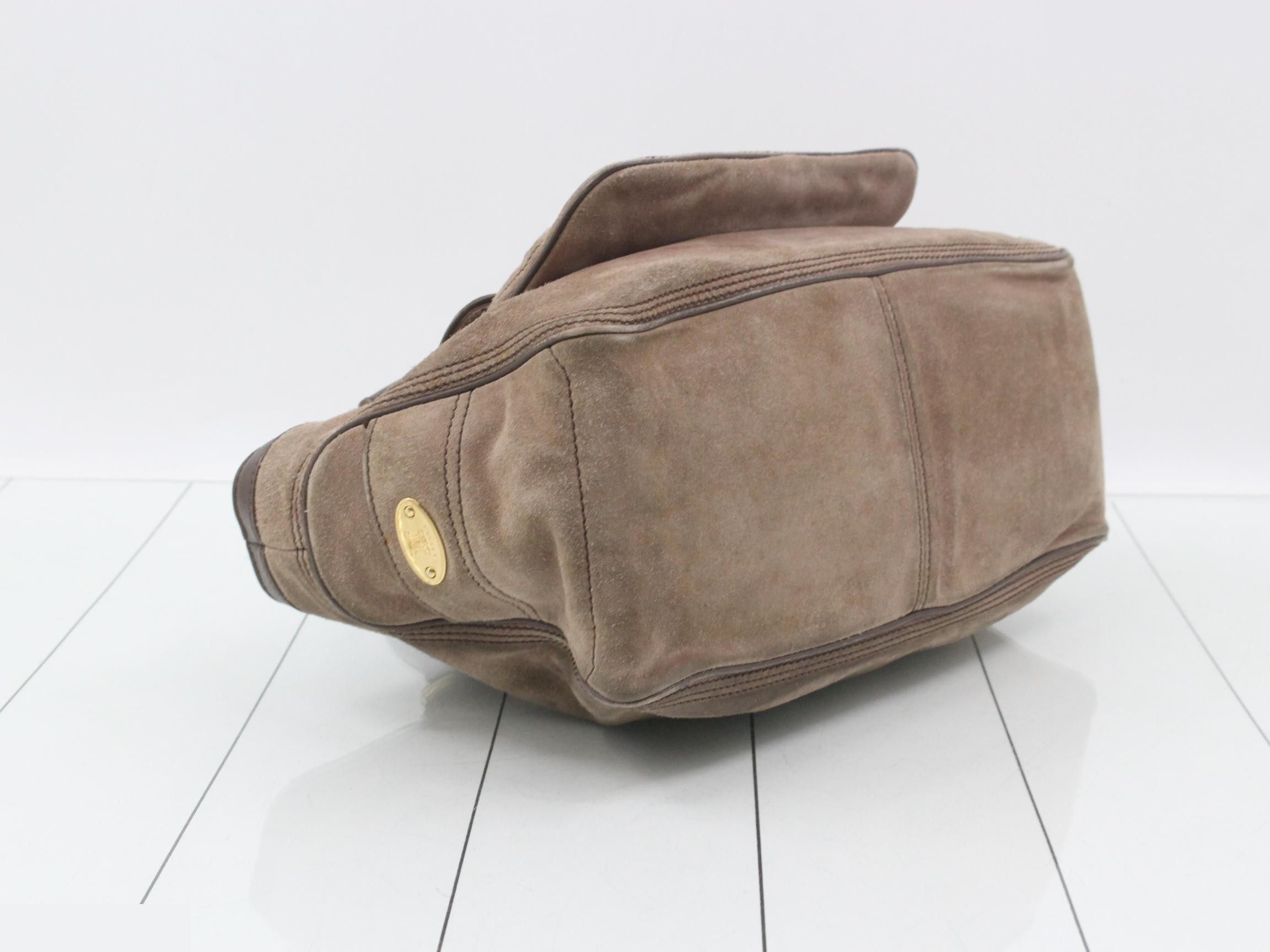 Boogie Bag, Suede, Brown — view 5