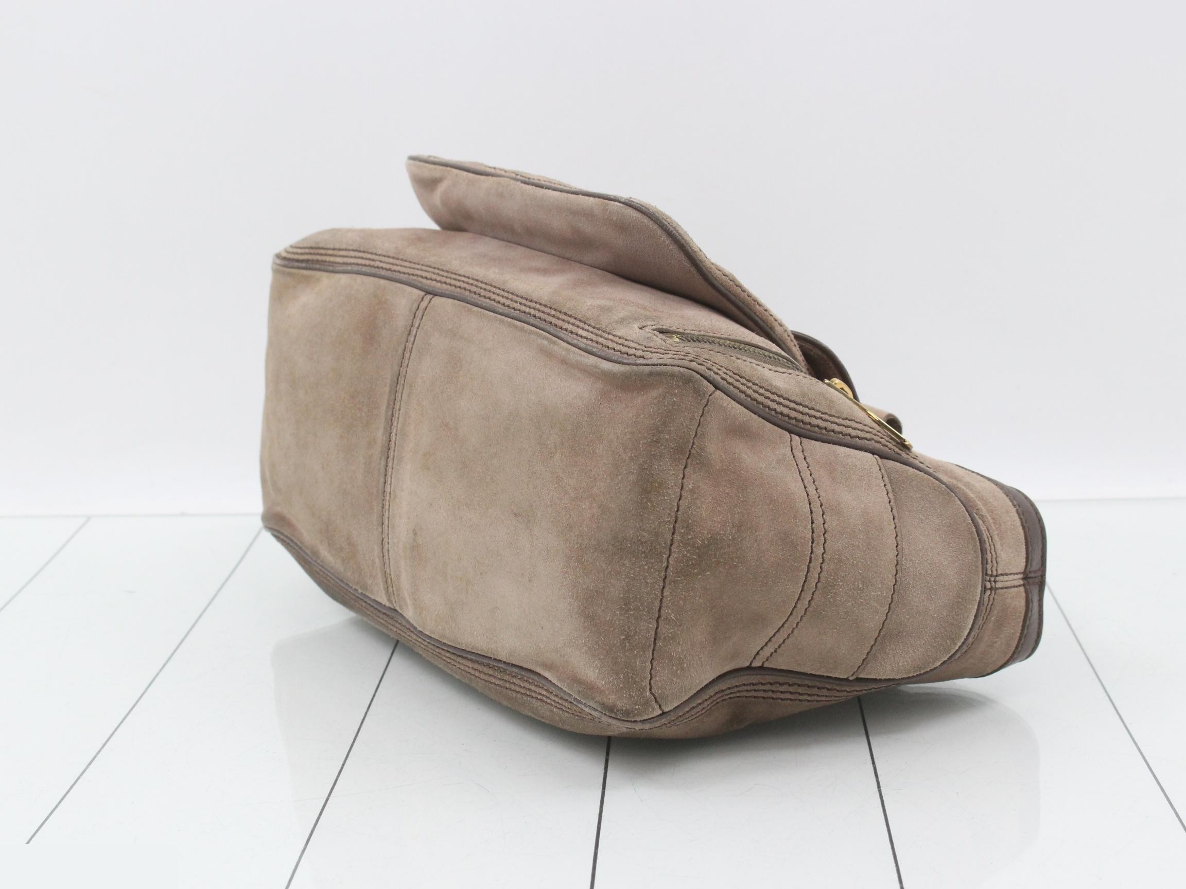 Boogie Bag, Suede, Brown — view 6
