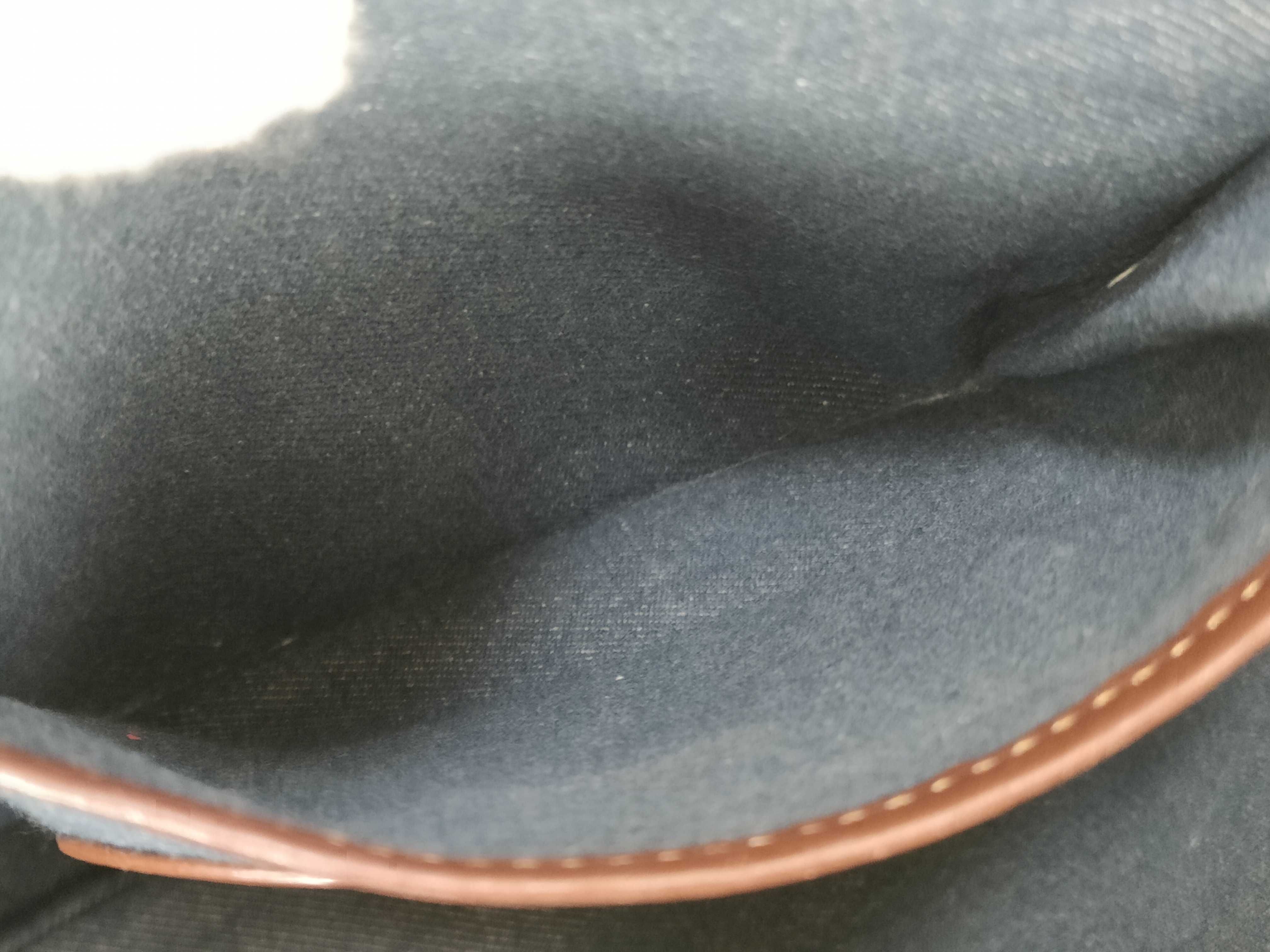 Paris Macadam Messenger Denim Shoulder Bag with Pouch — view 12