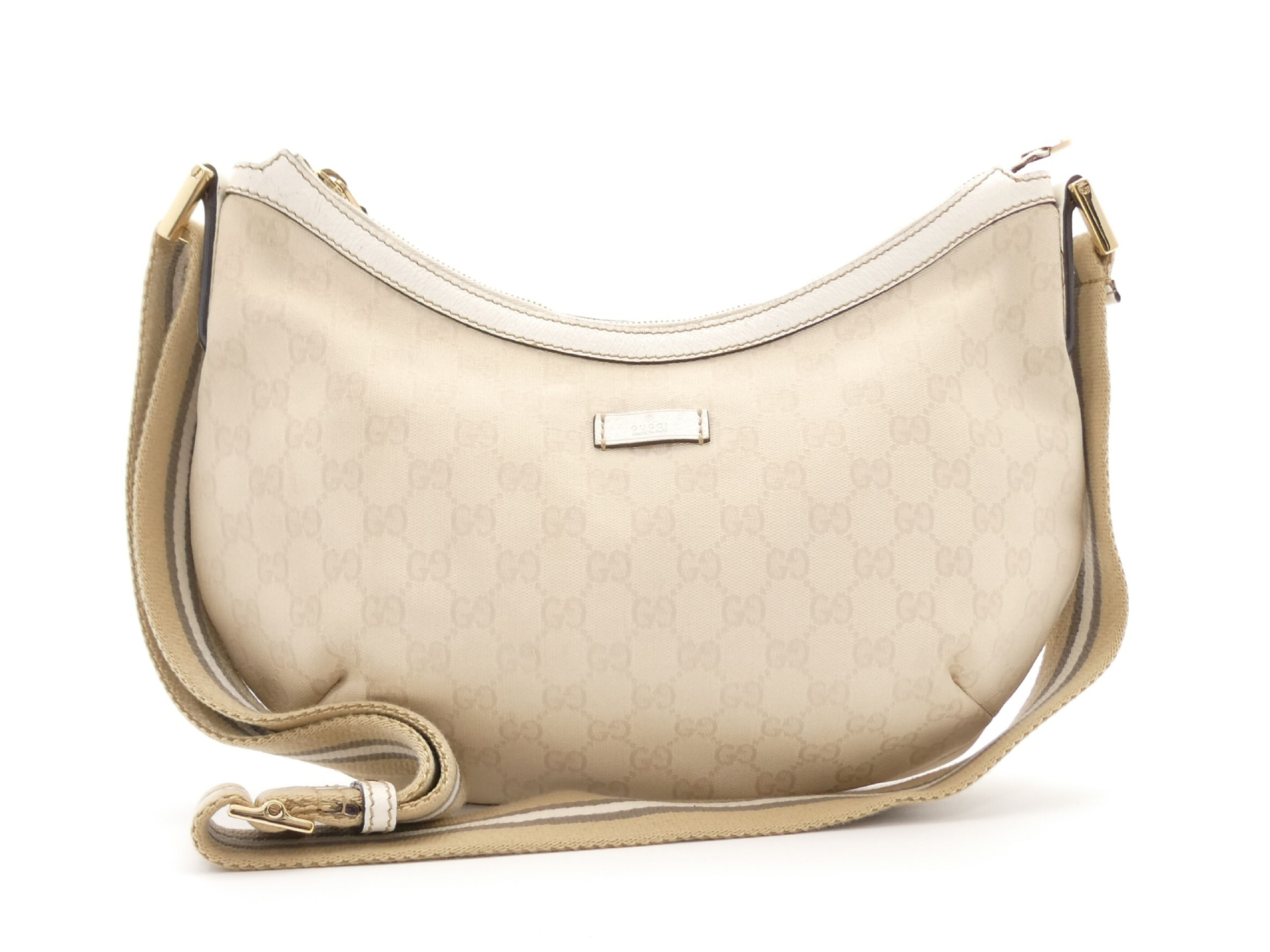 GG Supreme Leather Shoulder Bag